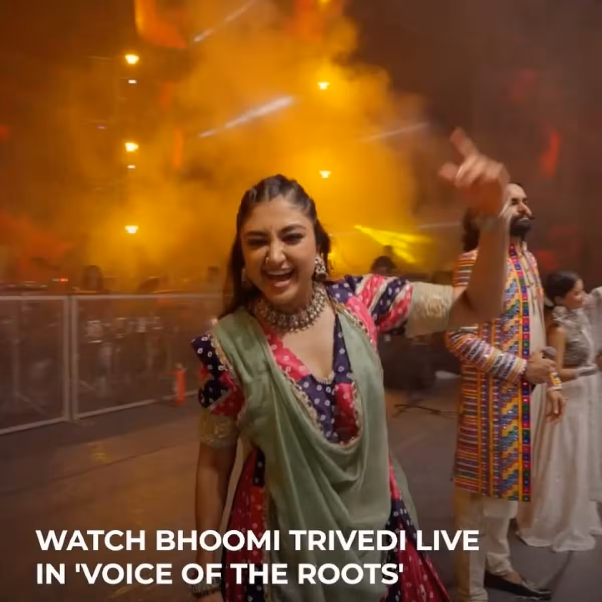 Don't miss the electrifying fusion of folk rhythms and Bollywood magic on stage tonight!!!