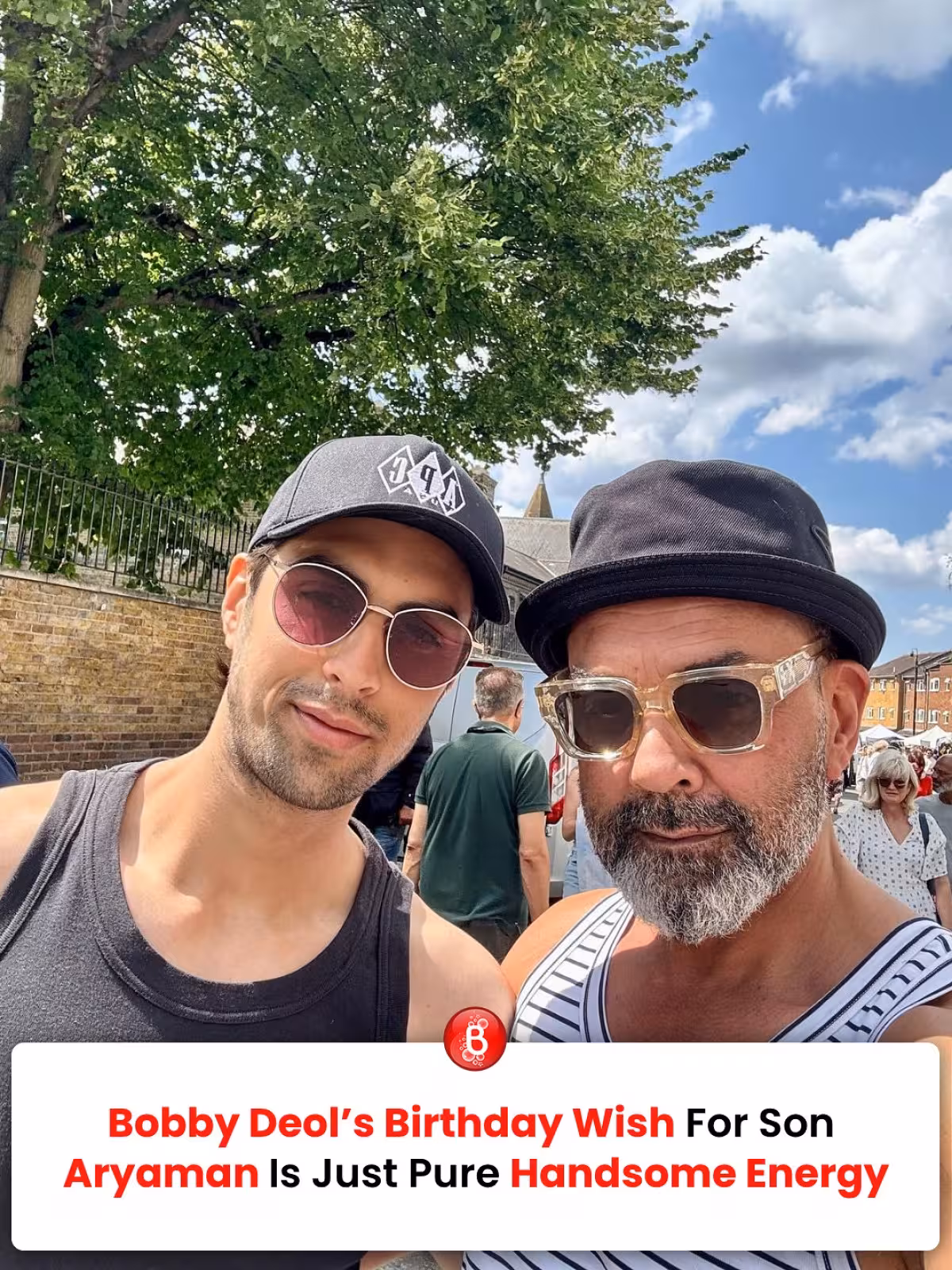 Bobby Deol And Aryaman Dazzle On Screen Bobby Deol and Aryaman exude charm and style in a heartwarming birthday tribute of love!!