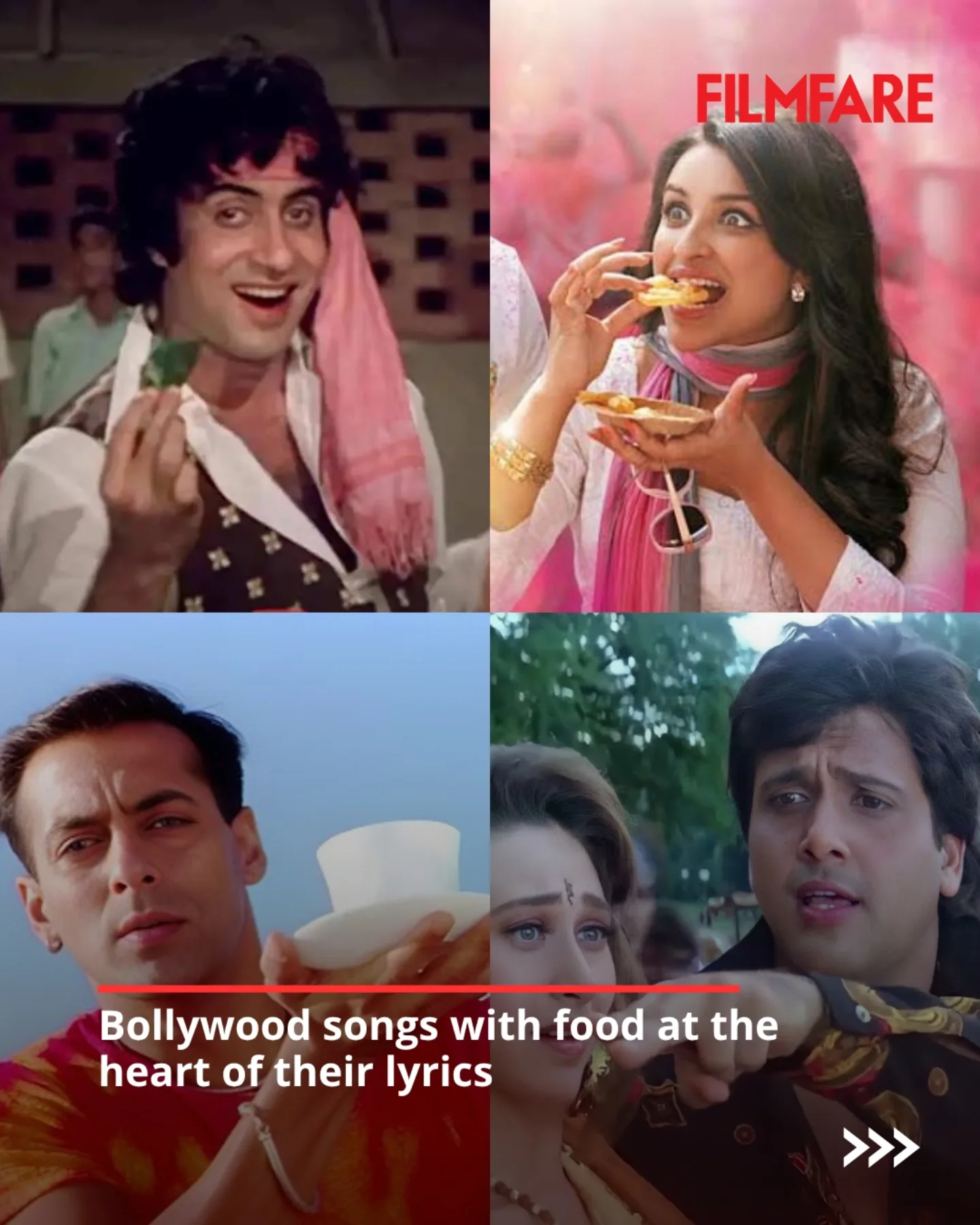 Bollywood Lyrics Get Tasty Culinary twists spice up lyrics, illuminating Bollywood's delicious rendezvous with food!