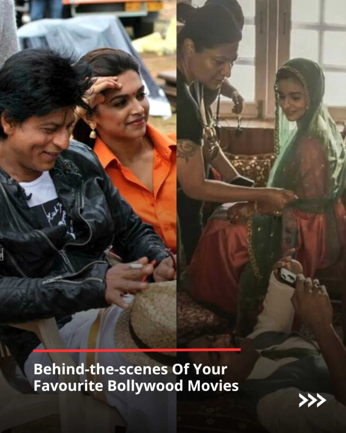 Celeb BTS Moments Caught on Set Filmfare unveils exclusive behind scenes glimpses of iconic film stars in shooting breaks!!