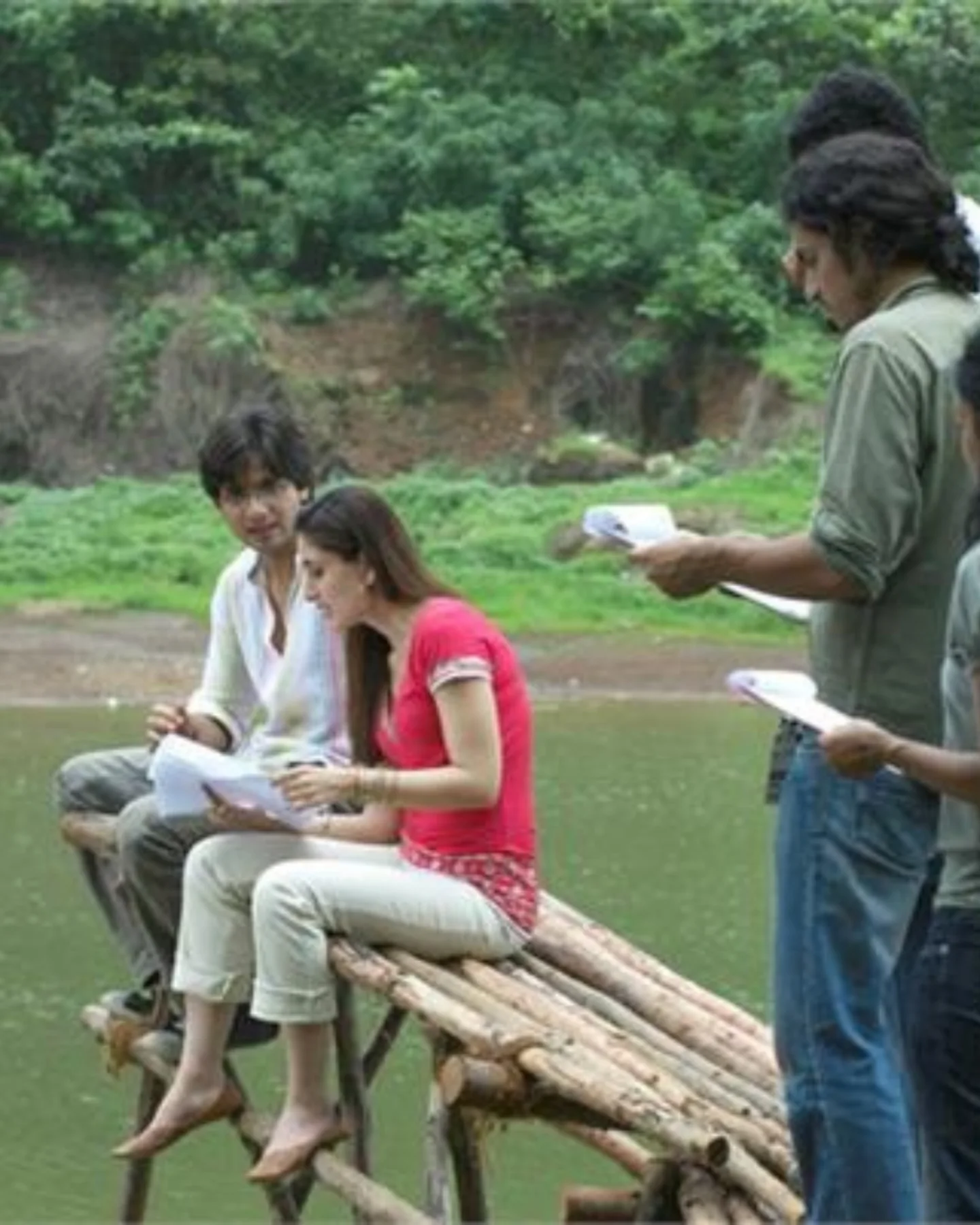 Celeb BTS Moments Caught on Set