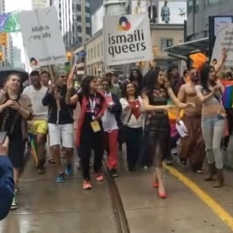 Celina Jaitly Celebrates Pride at Toronto Parade