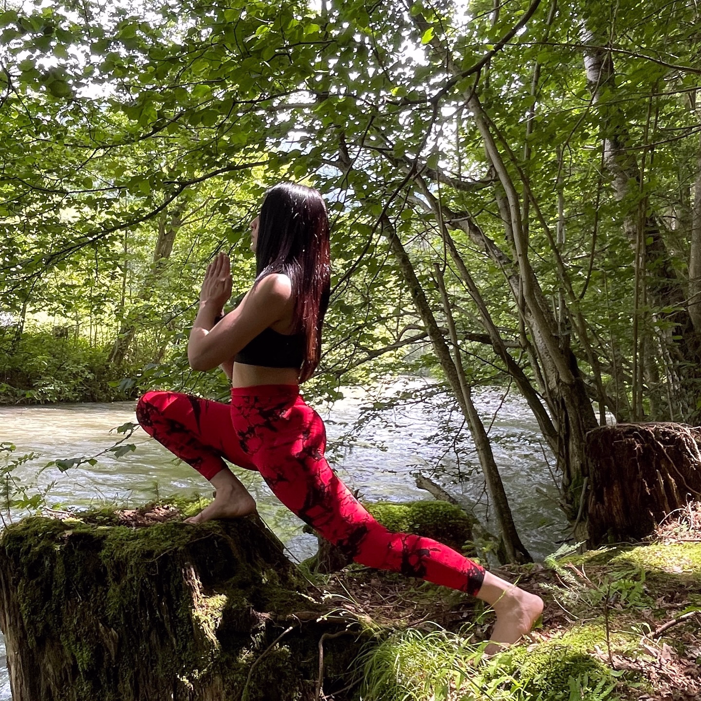 Celina Jaitly Embraces Yoga Journey