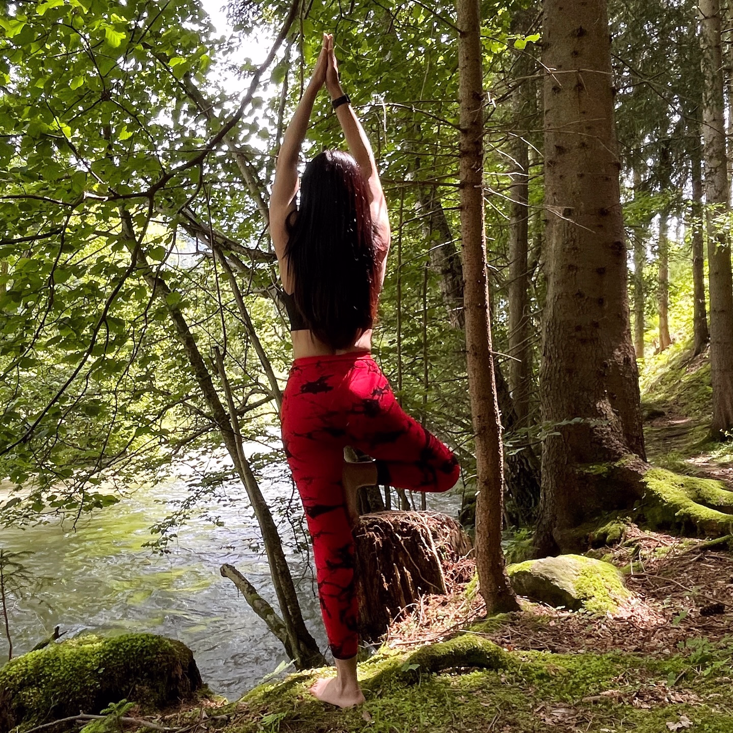 Celina Jaitly Embraces Yoga Journey