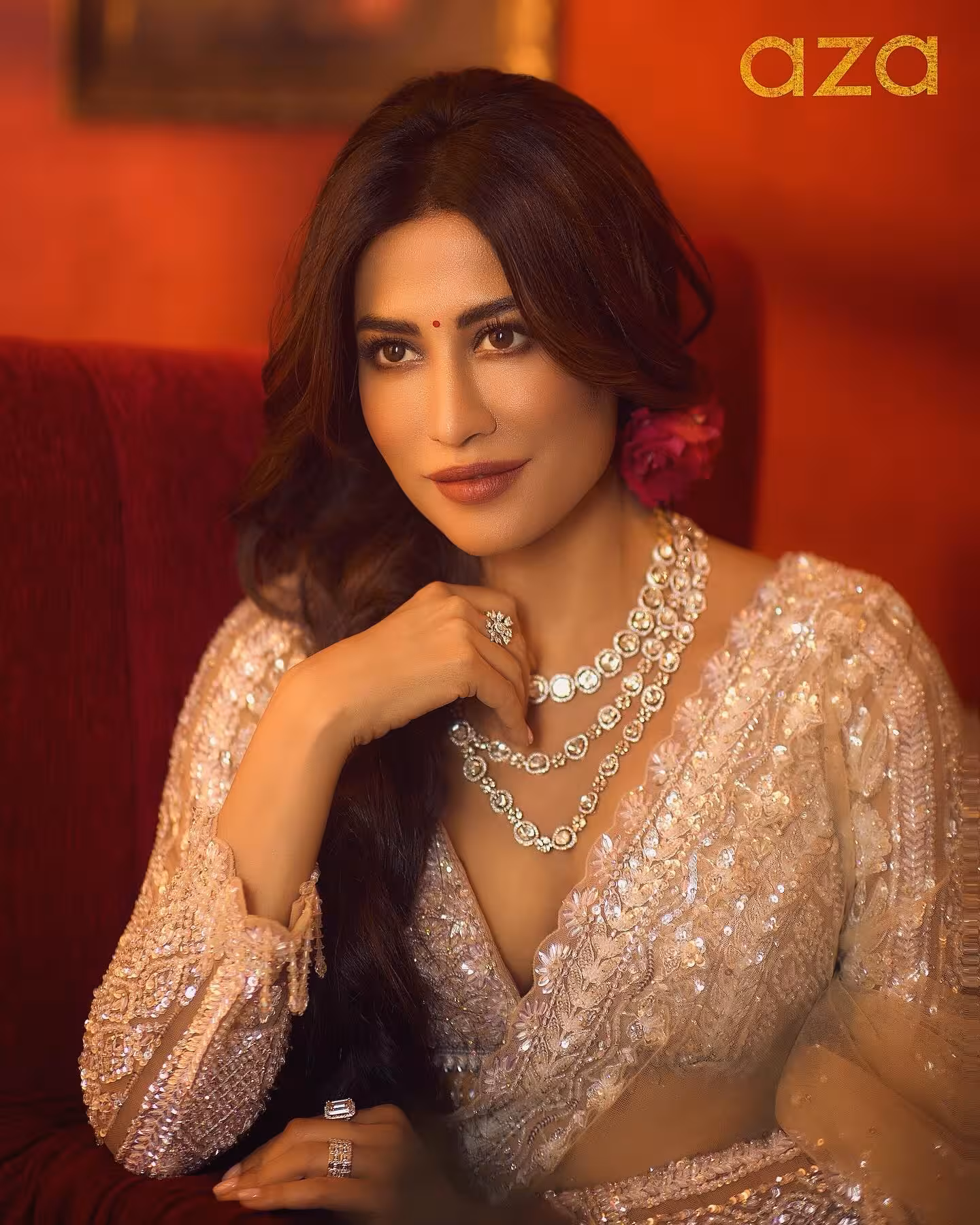 Chitrangada Singh Graces Aza Fashions Cover Renowned actress dazzles in four distinct looks, blending iconic style with modern fashion.