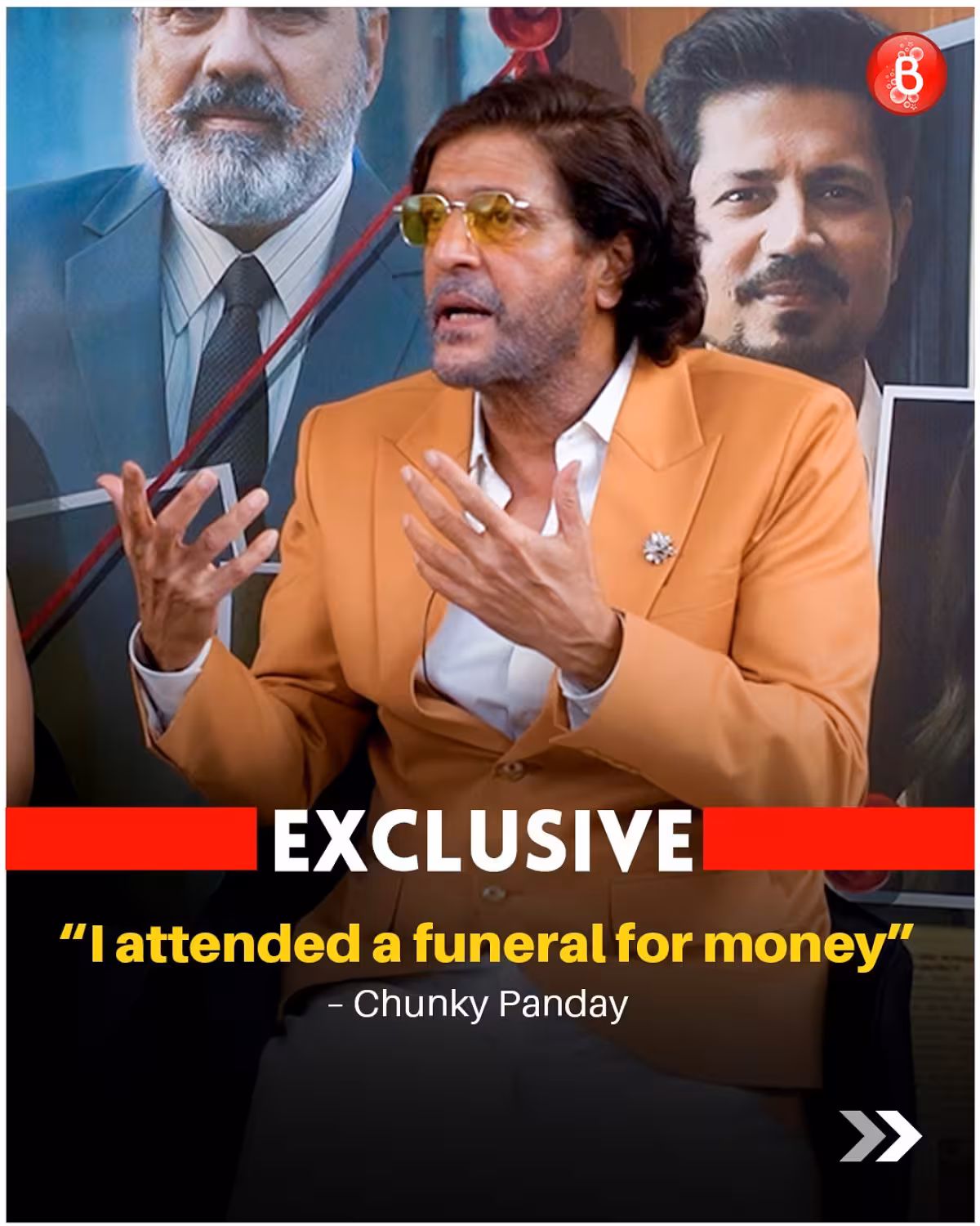 Chunky Panday’s Funeral Fiasco Exposed Bollywood star reveals odd funeral incident in exclusive interview sharing a bizarre tale.