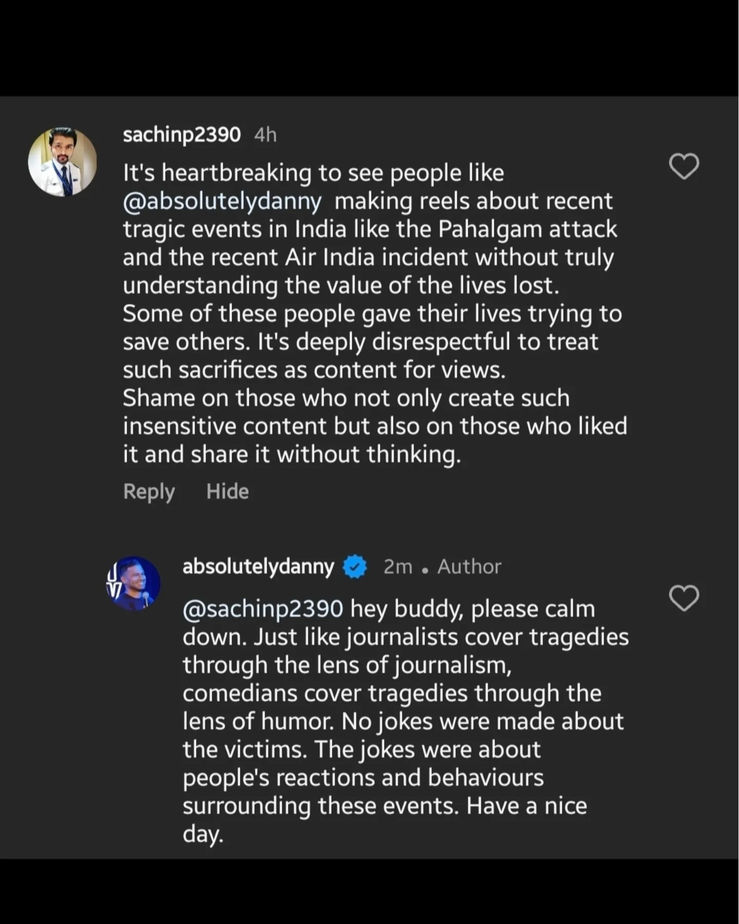 Comedian Defends Comedy Amid Tragedy Daniel Fernandes voices humor as a refuge in hard times, urging context over anger - wise!!