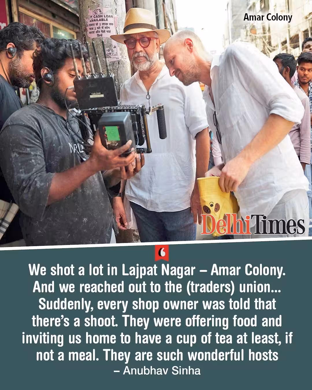 Delhi Shoot Reveals Grit and Gourmet Delights