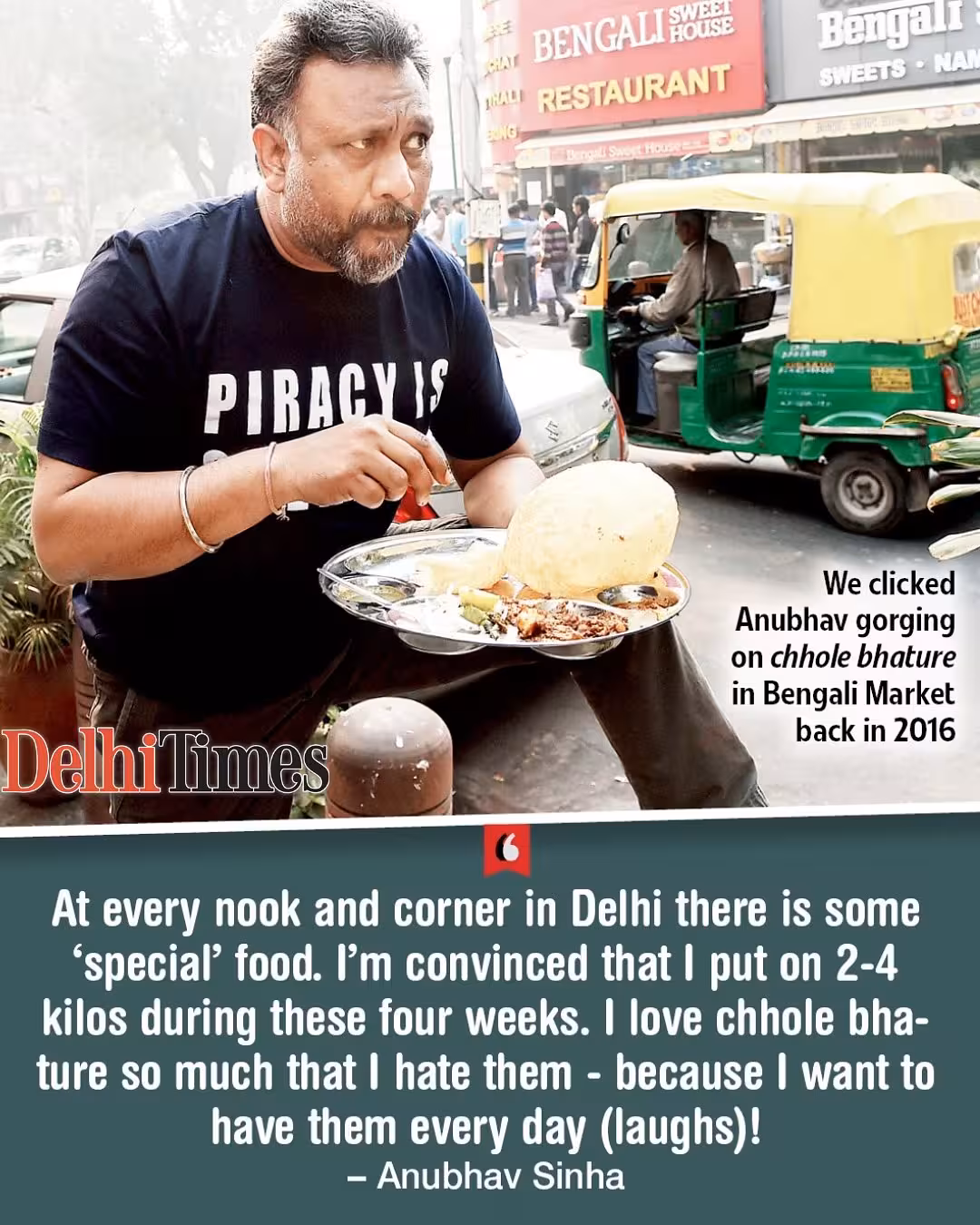 Delhi Shoot Reveals Grit and Gourmet Delights