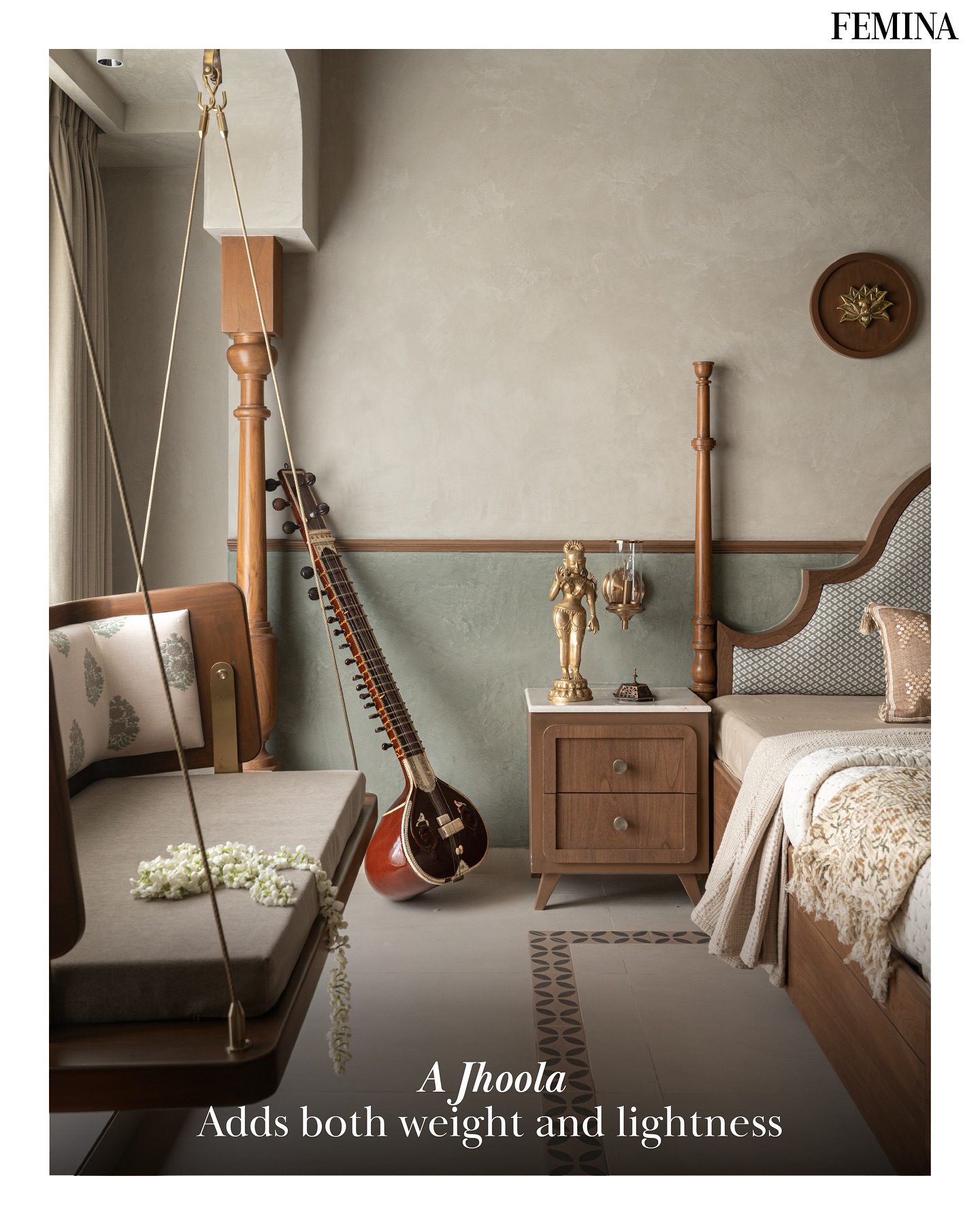 Desi Touches For Modern Home
