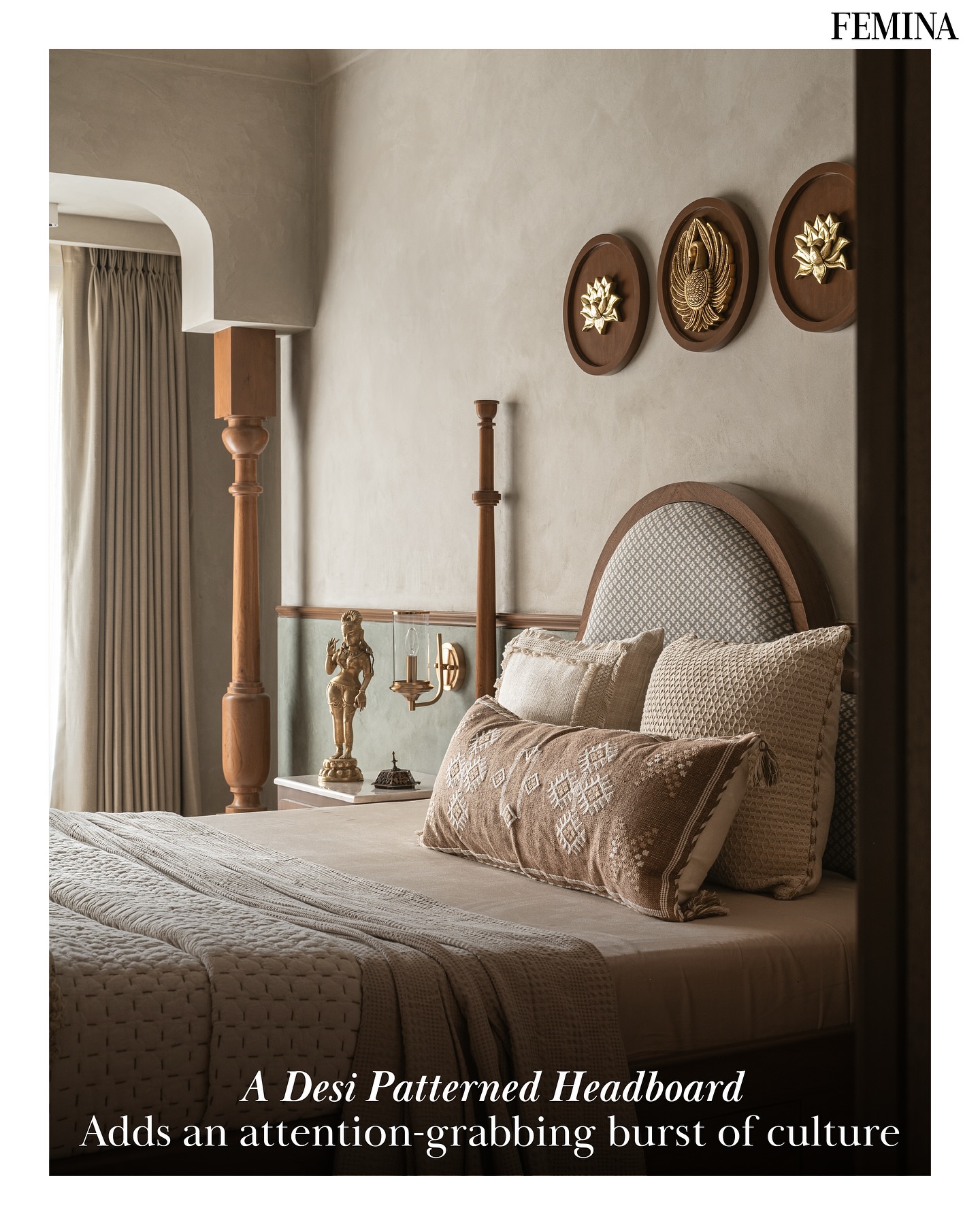 Desi Touches For Modern Home