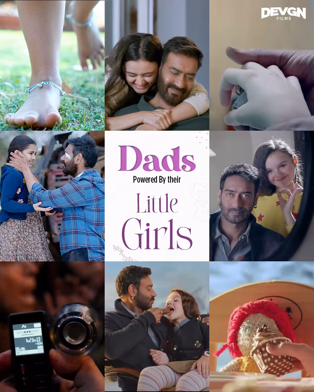 Devgn Films Celebrates Father’s Day Saluting heroes with heartfelt words, honoring the champions who shape our future always!!!