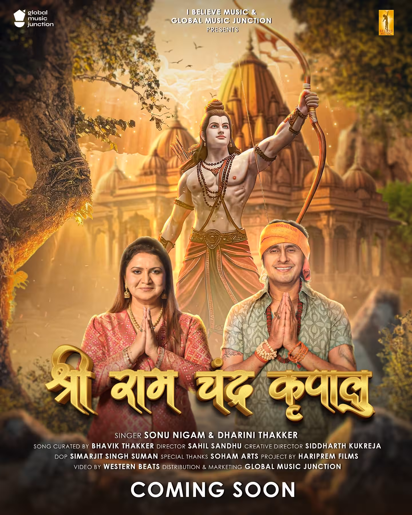 Devotional Melody: Shri Ram Chandra Kripalu Experience divine devotion as Sonu Nigam heralds a soulful new Ram Bhajan release soon!!??
