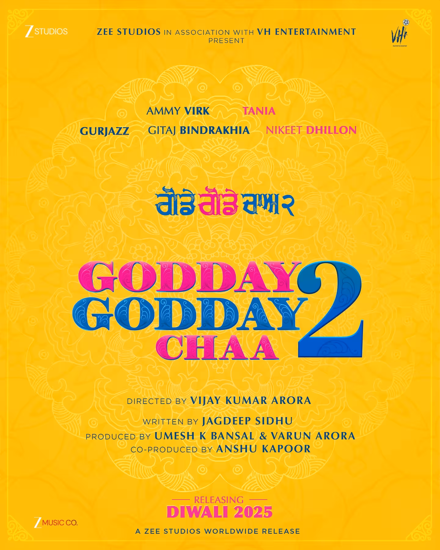 Diwali Release: Godday Godday Chaa2 Debuts Diwali brings joy as Ammy Virk’s Godday Godday Chaa2 lights up theatres with hearty smiles