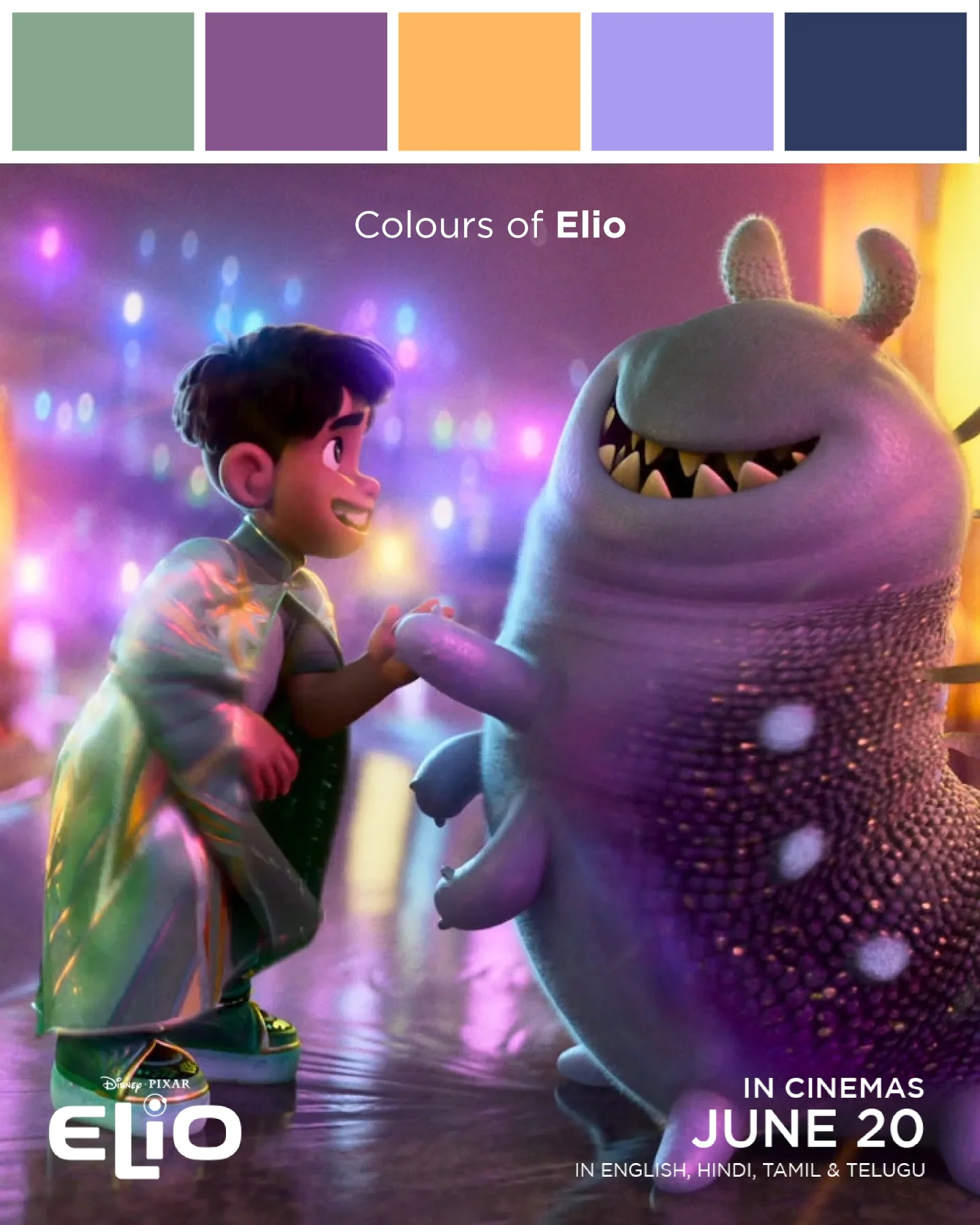 Elio Cosmic Journey Unveiled Vivid colors and cosmic vibes set the stage as Disney's Elio Prepares to Light Up Cinemas.