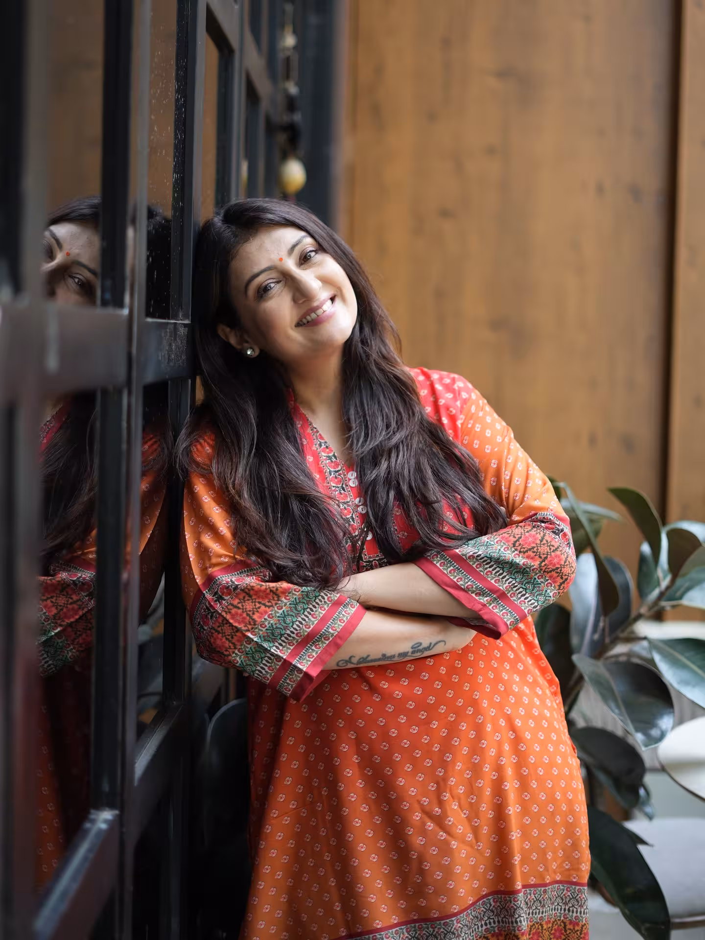 Embrace Positivity With A Smile Juhi Parmar inspires with vibrant energy, urging all to embrace life’s joy and smiles!!!!!
