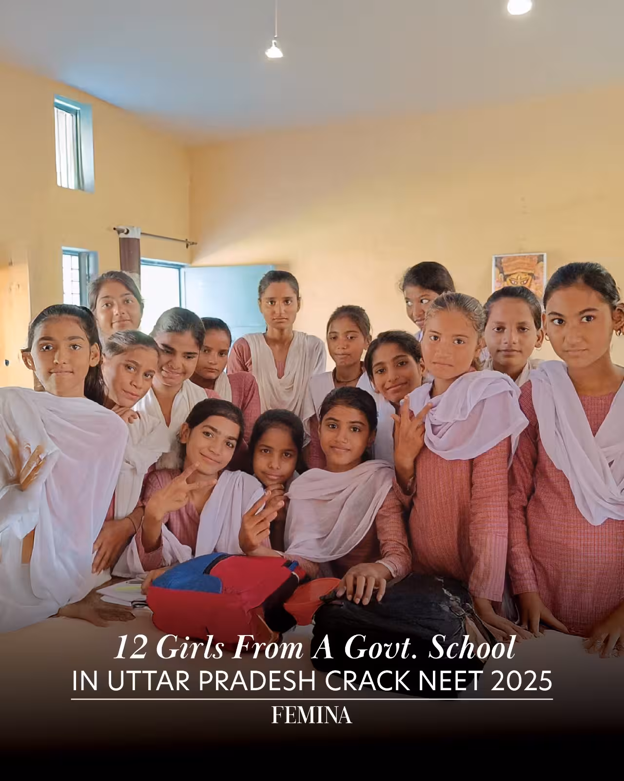 Rural education ignites hope: Free coaching empowers girls toward NEET and medical dreams.