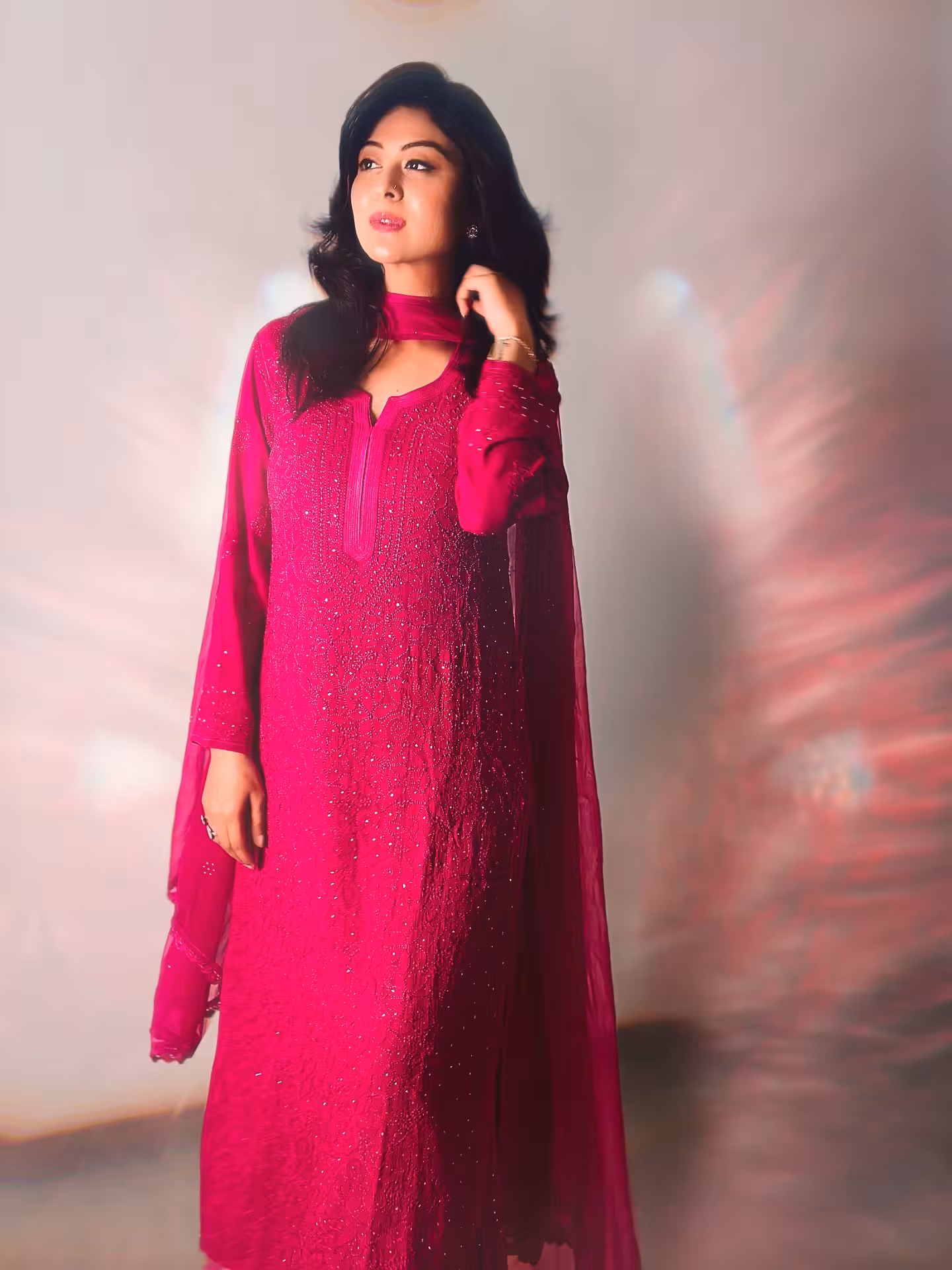 Falaq Naazz shares a heartfelt moment after a month-long meeting that took her by surprise.