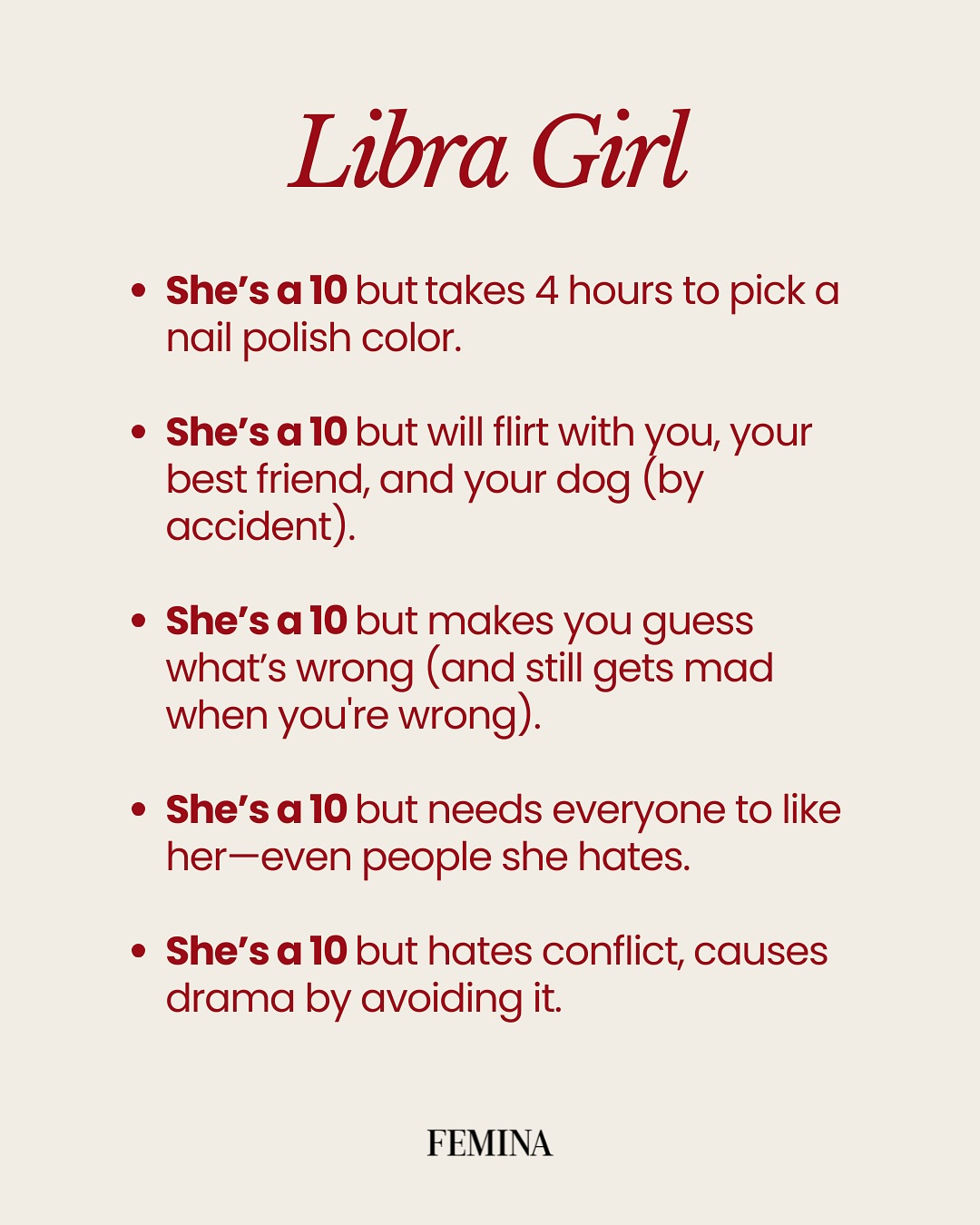 Femina’s Zodiac Meme Rates You As 'A 10'