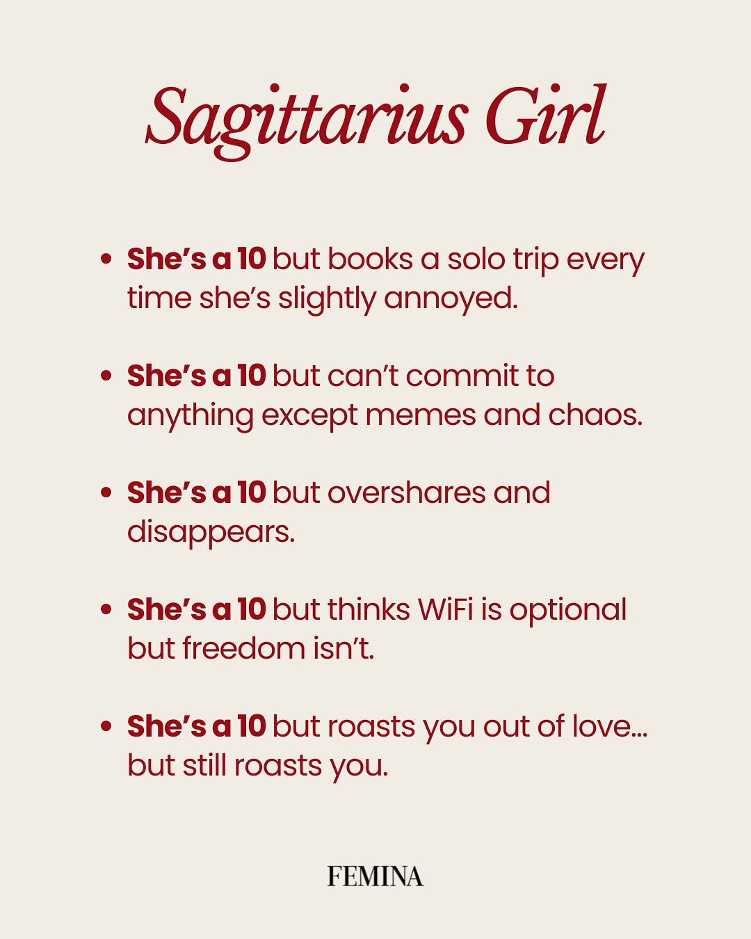 Femina’s Zodiac Meme Rates You As 'A 10'