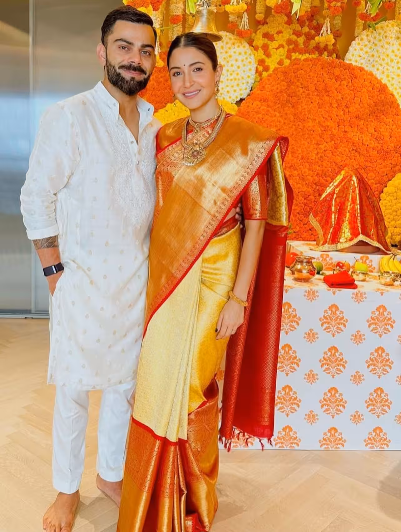 Fans rejoice as Filmy Gyan’s Instagram post captures the vibrant spirit of Ganpati worship.