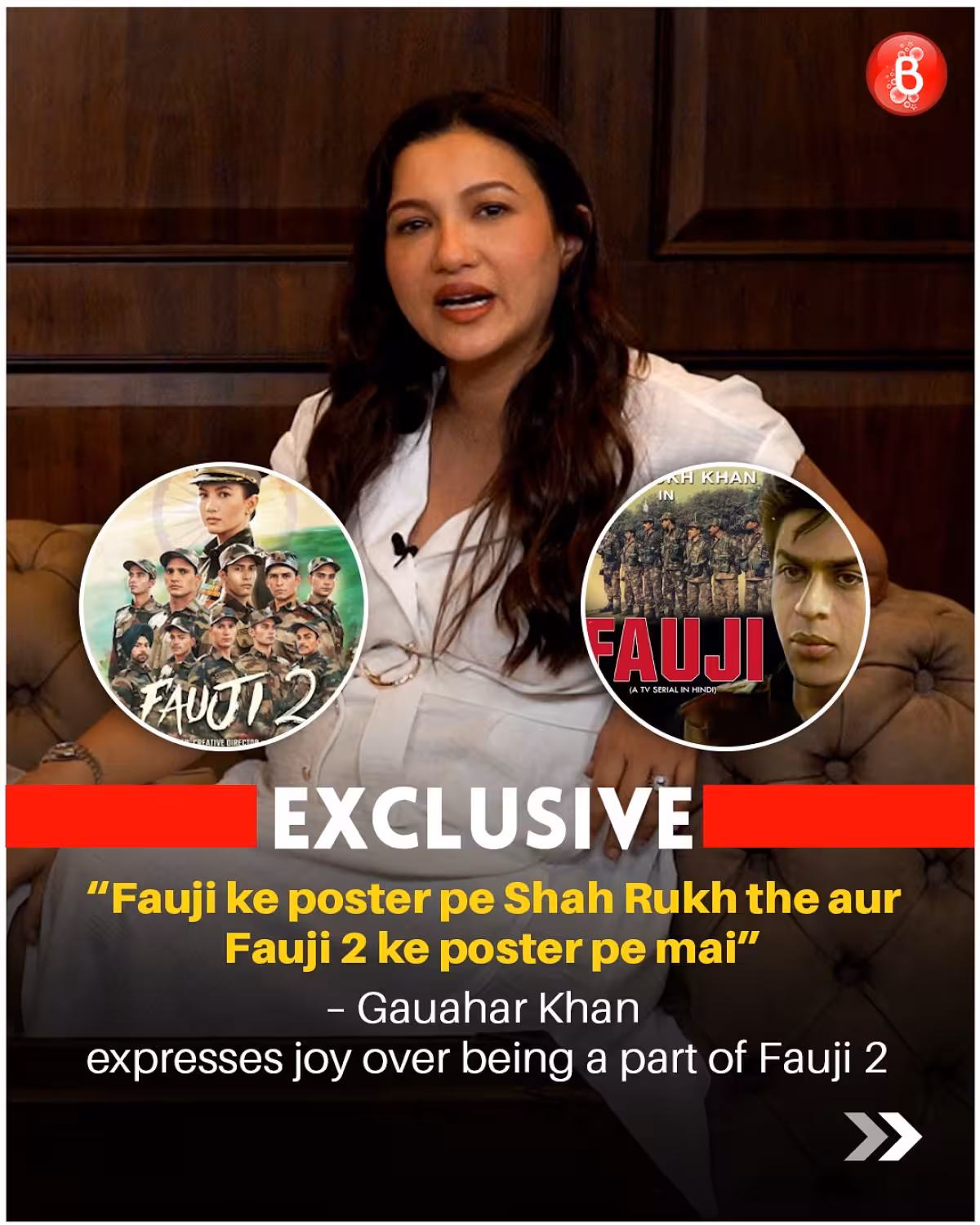 Gauahar Khan Joins Fauj Sequel Acclaimed actress Gauahar Khan shares exclusive insights on her role in the new Fauj sequel.
