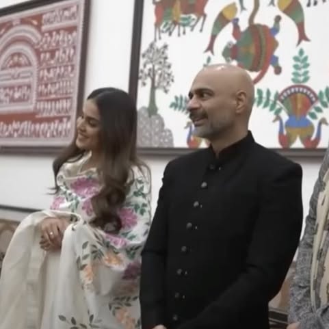 Genelia Deshmukh Meets President Murmu