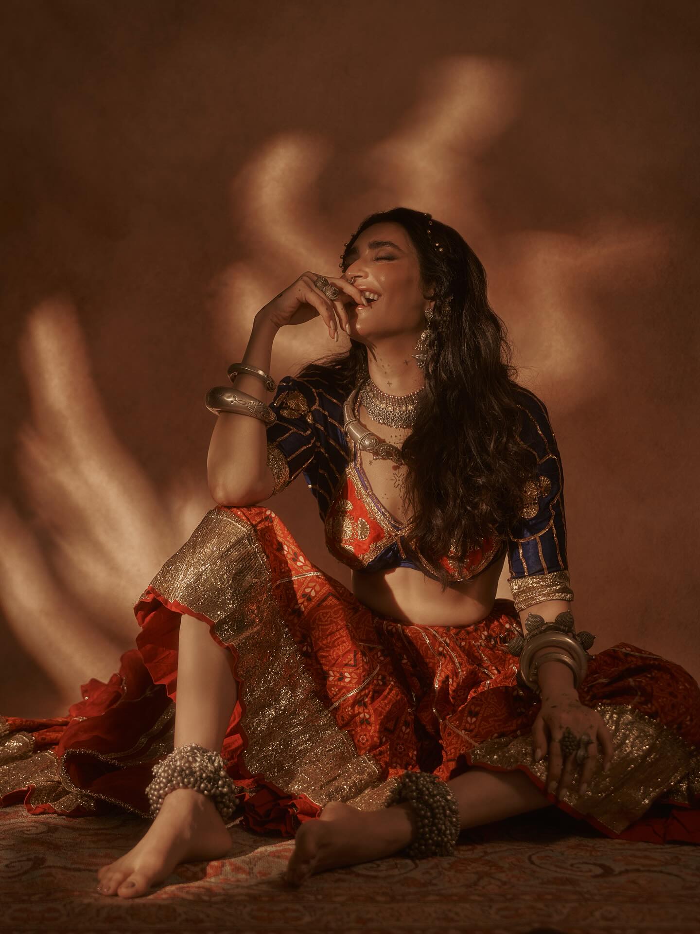 Ghoomar Charm: Karishma Tanna Stuns In Ethnic Brilliance