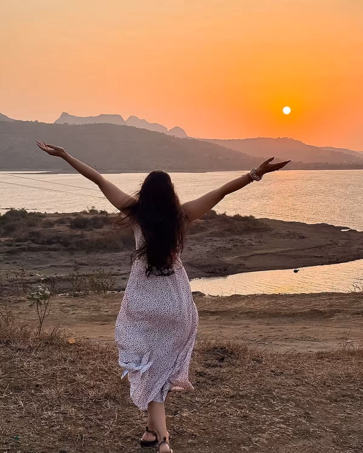 Golden Hour Glow With Navneet Kaur Dhillon Embracing nature, self-love, and effortless style under the enchanting sunset |Pure Vibes