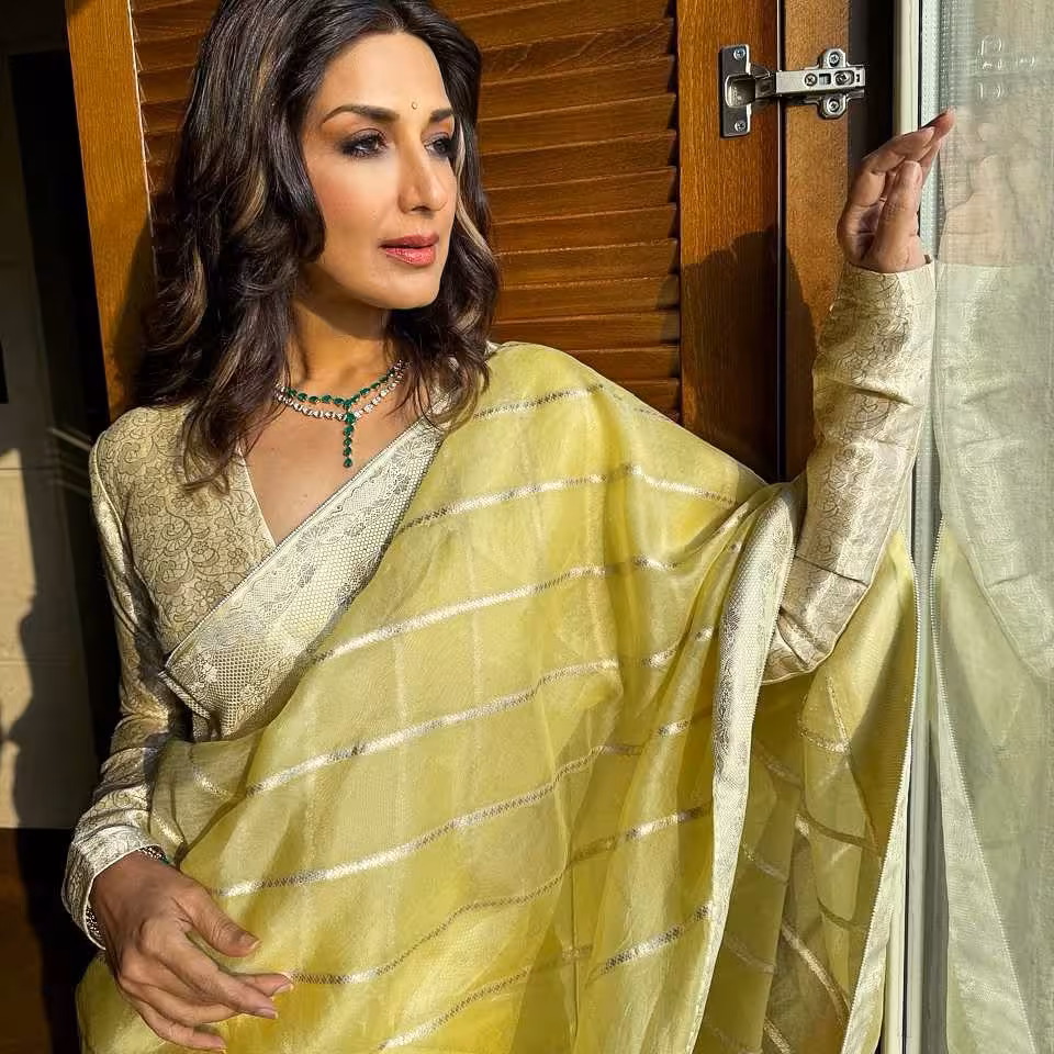 Golden Hour: Sonali Bendre Radiates Energy