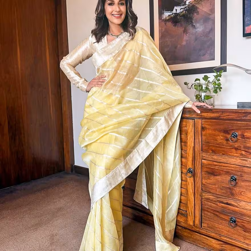 Golden Hour: Sonali Bendre Radiates Energy