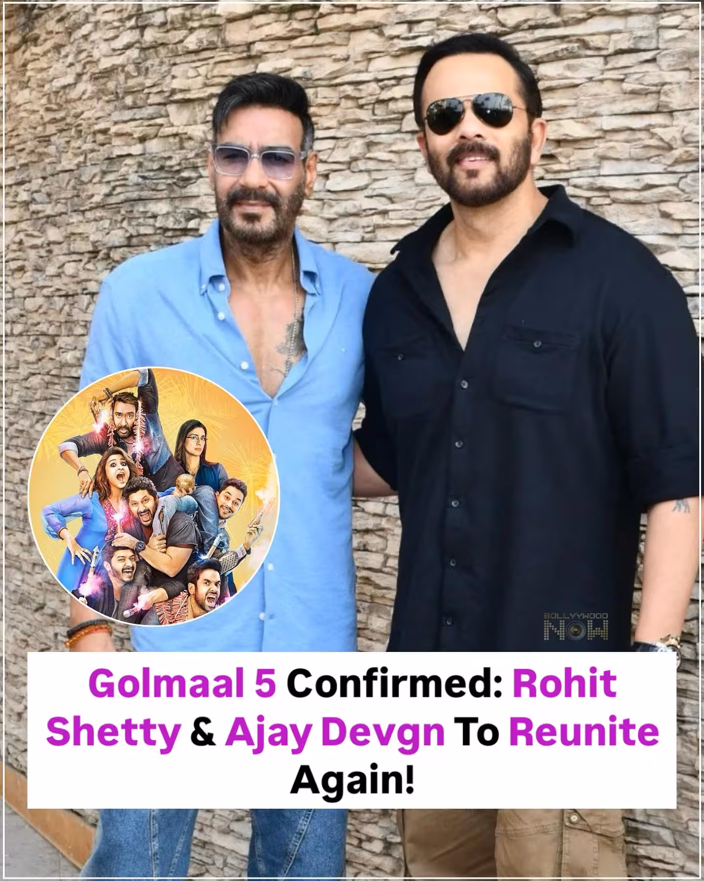 Golmaal 5: Shetty And Devgn’s 14th Comic Reunion Shetty Devgn in their 14th outing promise a fresh, hilarious twist to classic Golmaal fame.