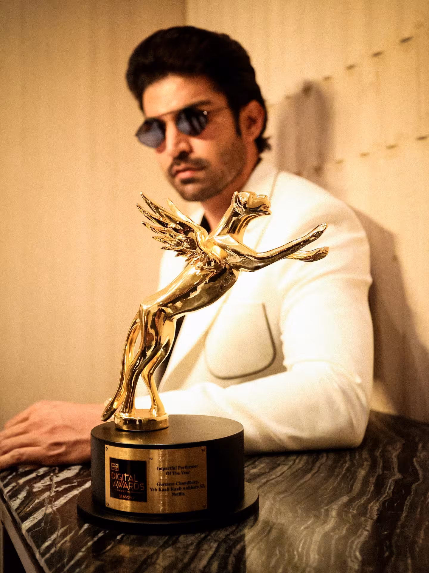 Gurmeet Choudhary Wins Impactful Performer Award Star expresses gratitude to mentors, fans and Netflix while lauding resilience and growth.