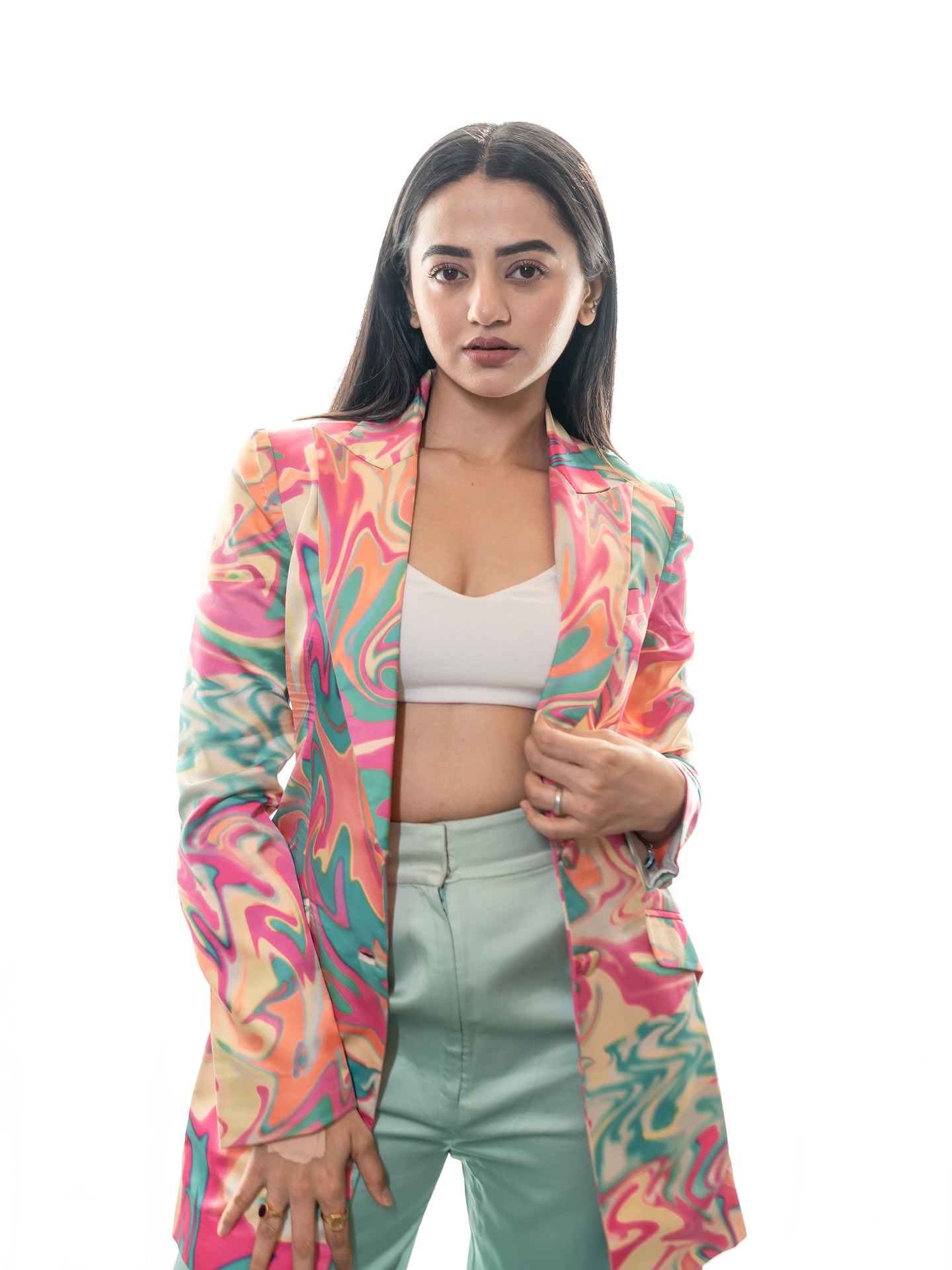 Helly Shah Stuns In Chic Outfit