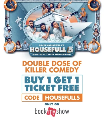Board a chaos cruise with a friend using code HOUSEFULL5 to unlock Buy 1 Get 1 FREE now!!