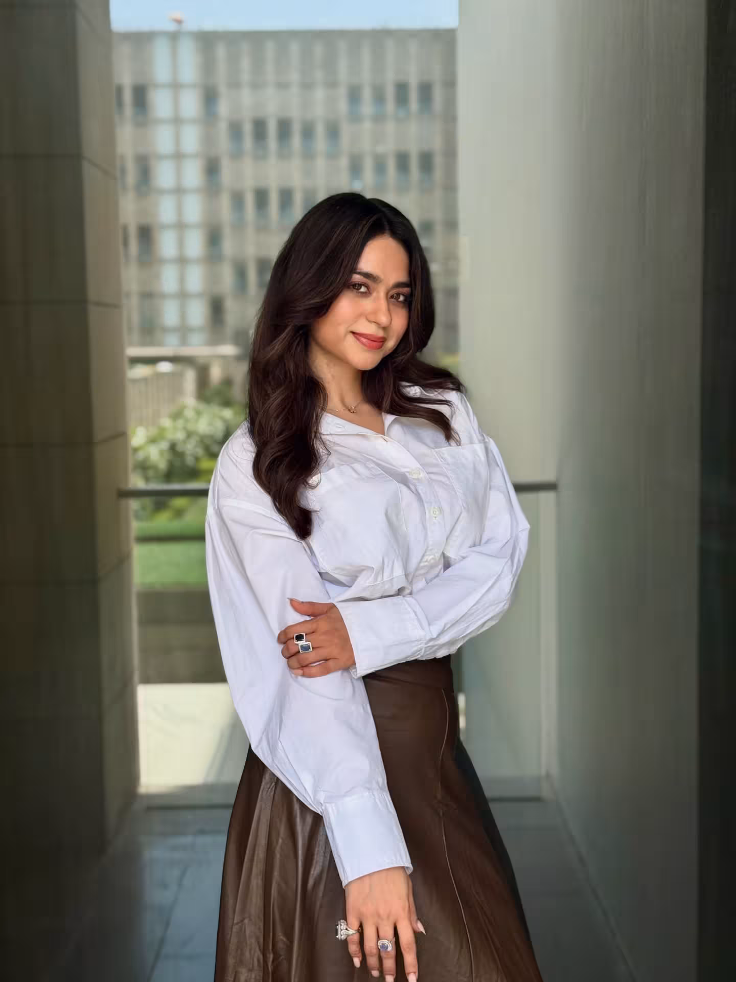 Housefull 5: Soundarya Sharma at Bandra Spot