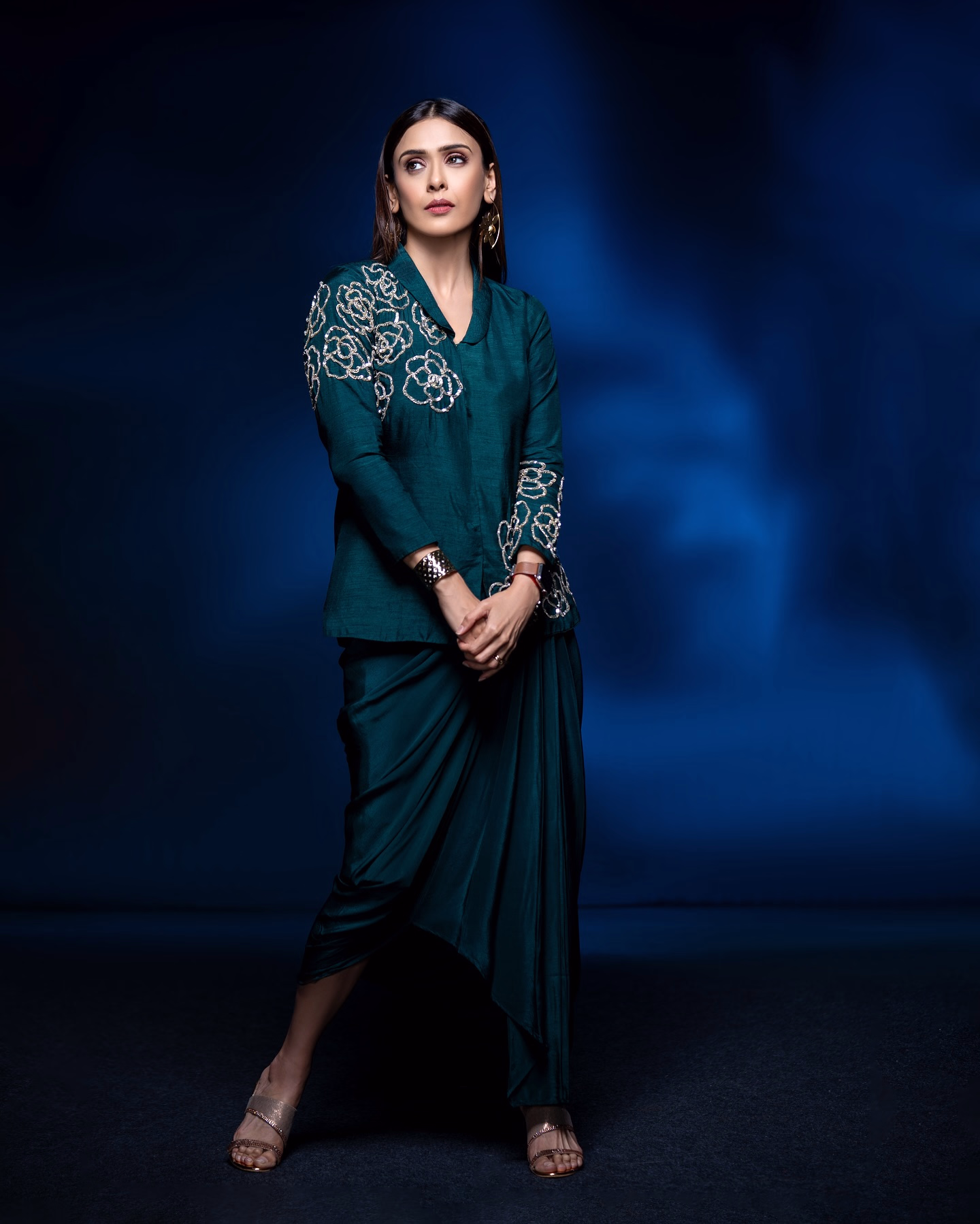 Hrishitaa Bhatt Redefines Fusion Fashion
