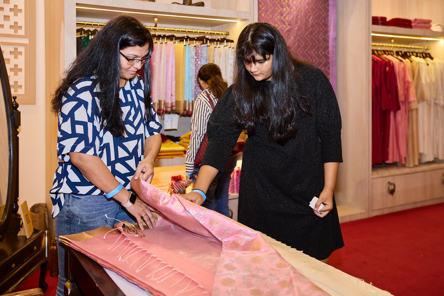Hyatt Guests Tour Swadesh Pavilions