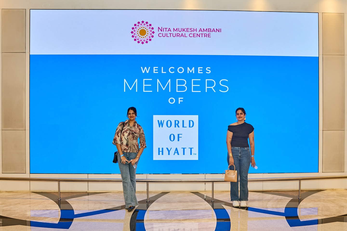 Hyatt Guests Tour Swadesh Pavilions