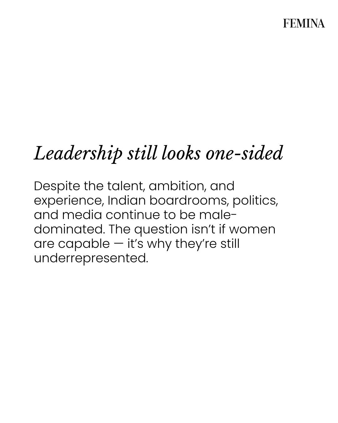 Indian Women Break Leadership Barriers