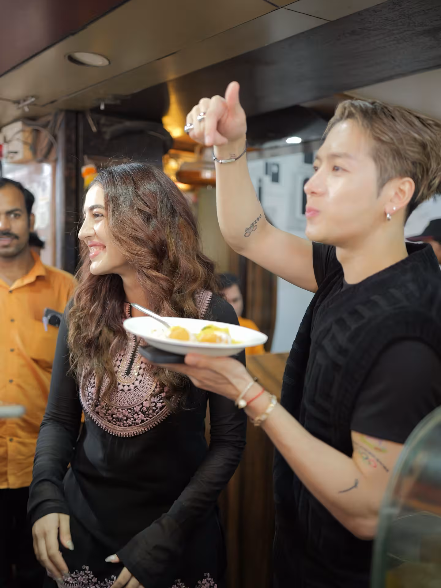 Jackson Wang Explores Mumbai