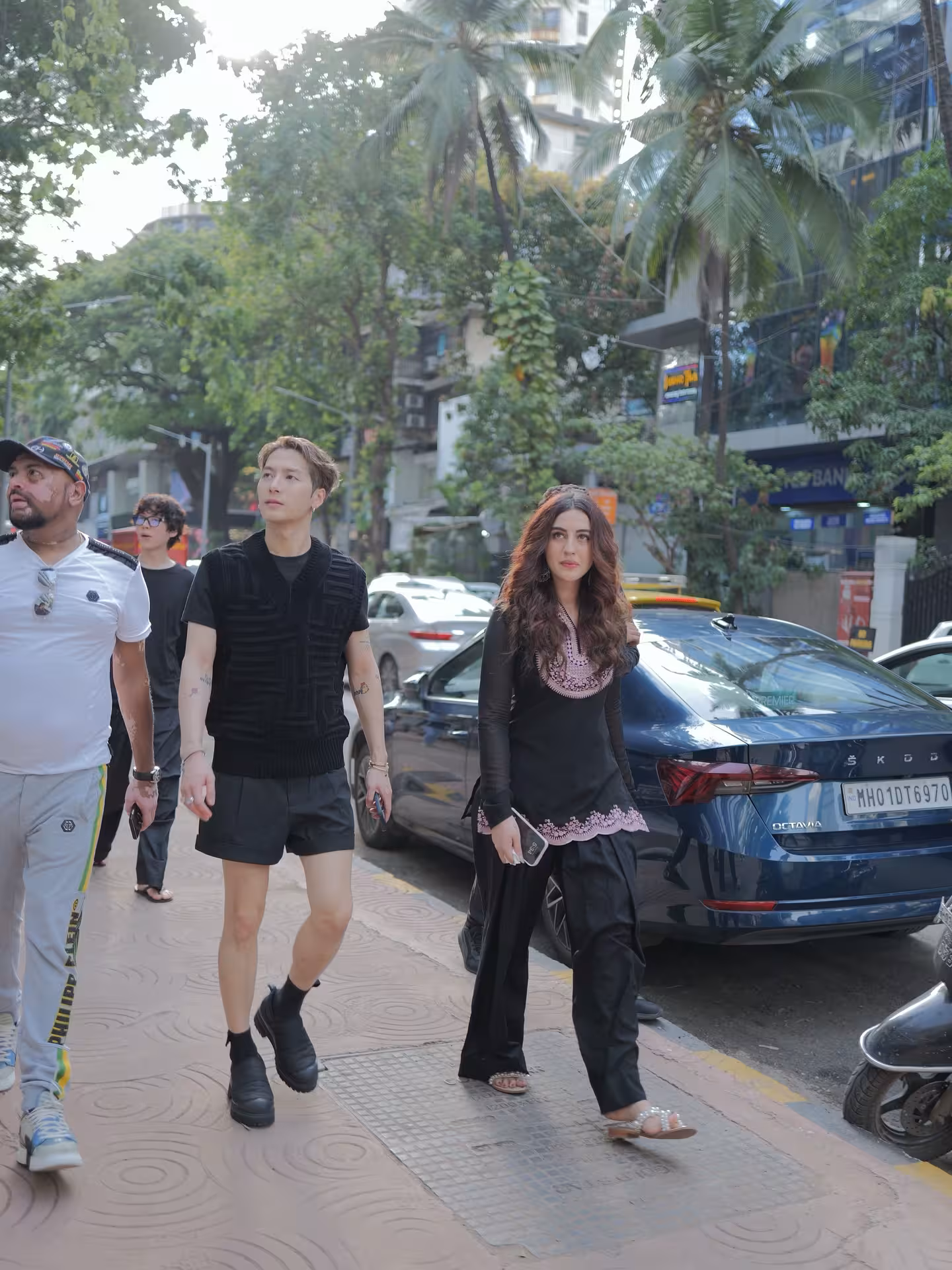 Jackson Wang Explores Mumbai