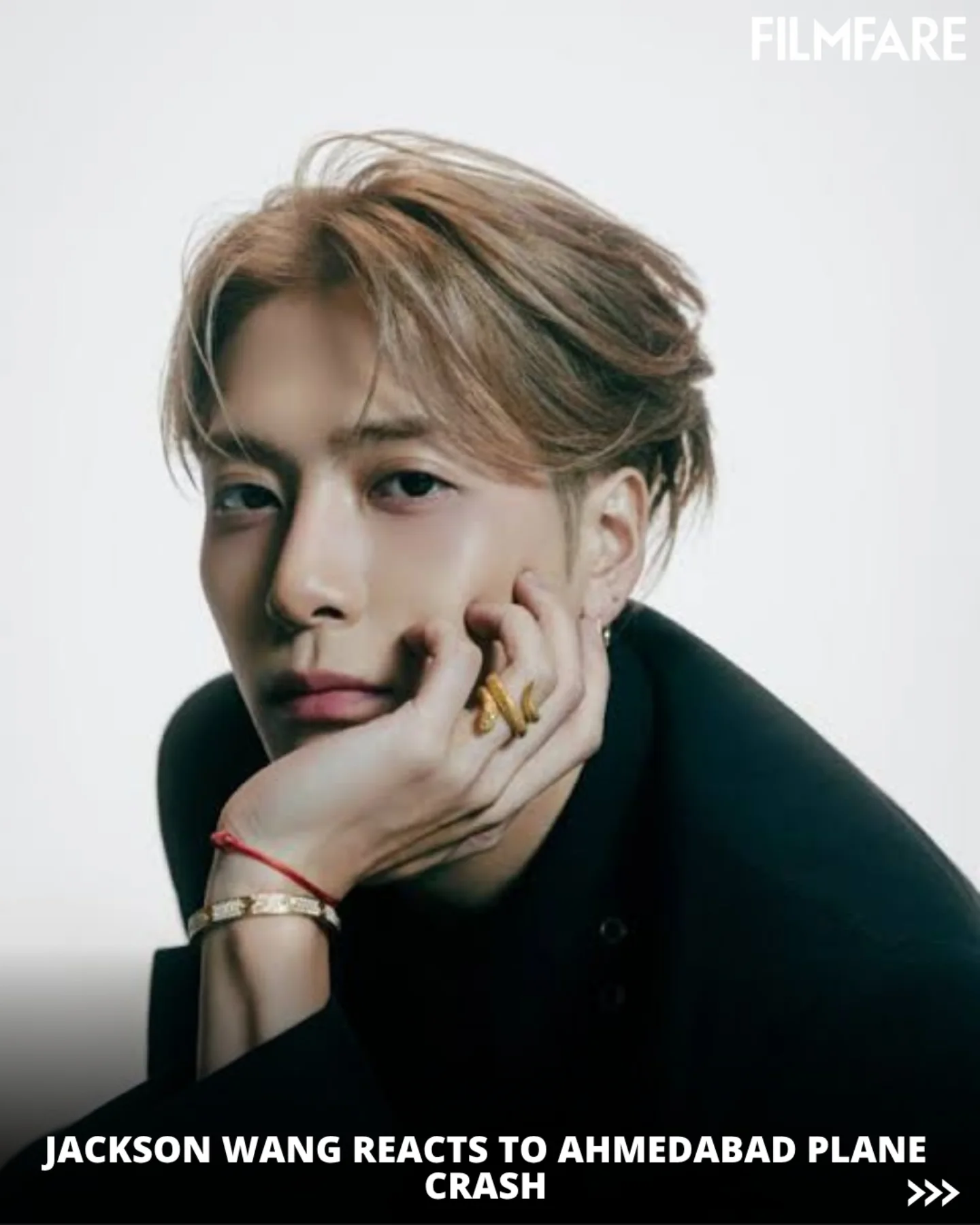 Jackson Wang Mourns Ahmedabad Tragedy Jackson Wang mourns tragedy in Ahmedabad as top industry stars express heartache and hope.