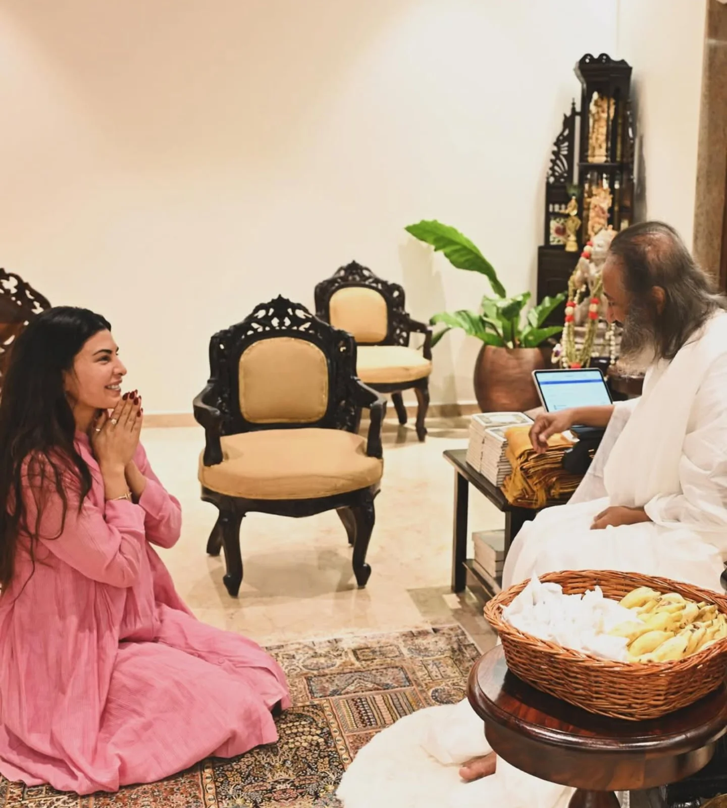 Jacqueline Fernandez Embraces Nature And Spiritual Living Her daily lifestyle choices reveal a passion for wellness, mindfulness, and inner harmony!