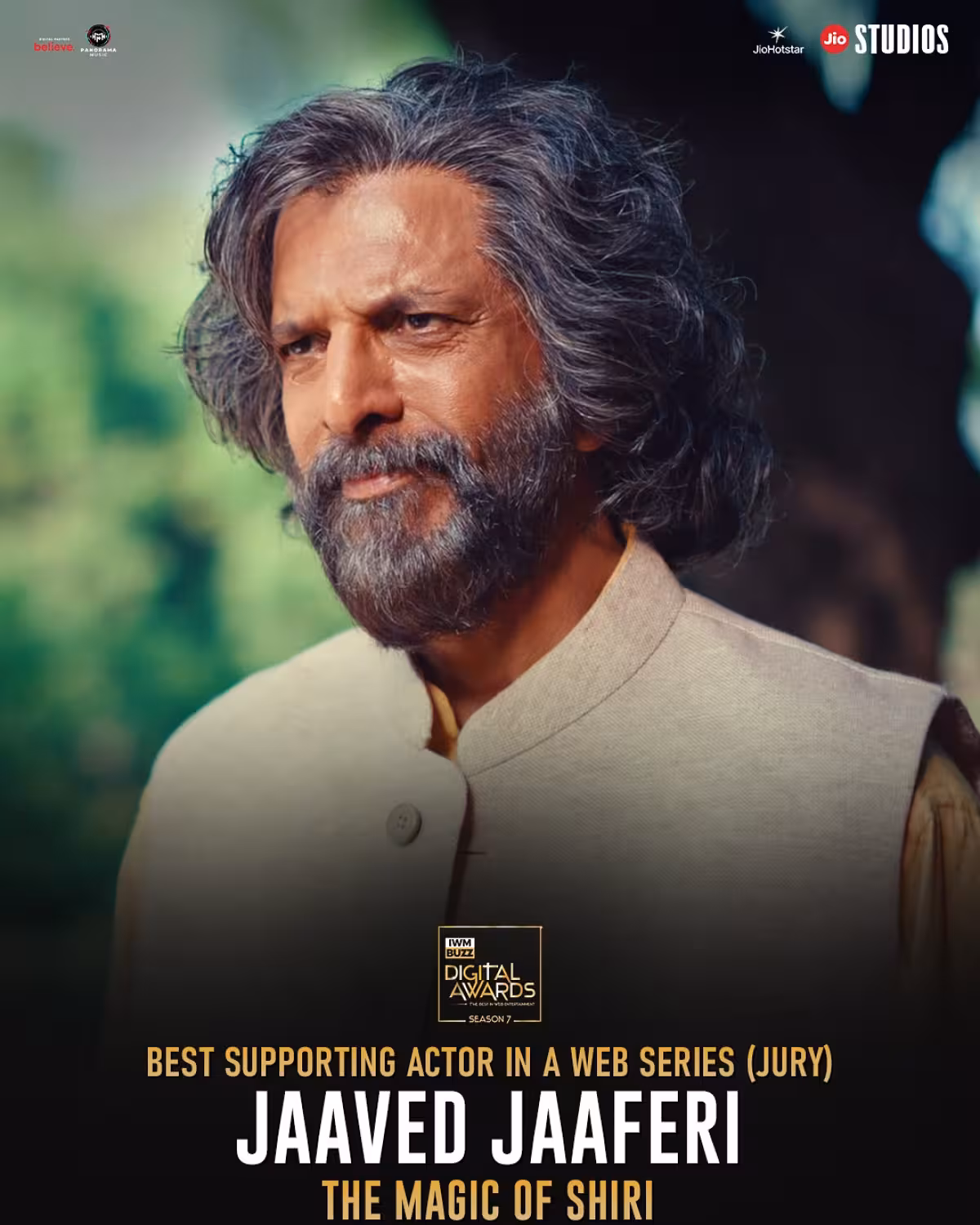 Javed Jaffrey Bags Best Supporting Actor Award Honoured with a Best Supporting Actor nod at IWMBuzzAwards2025, marking a standout career