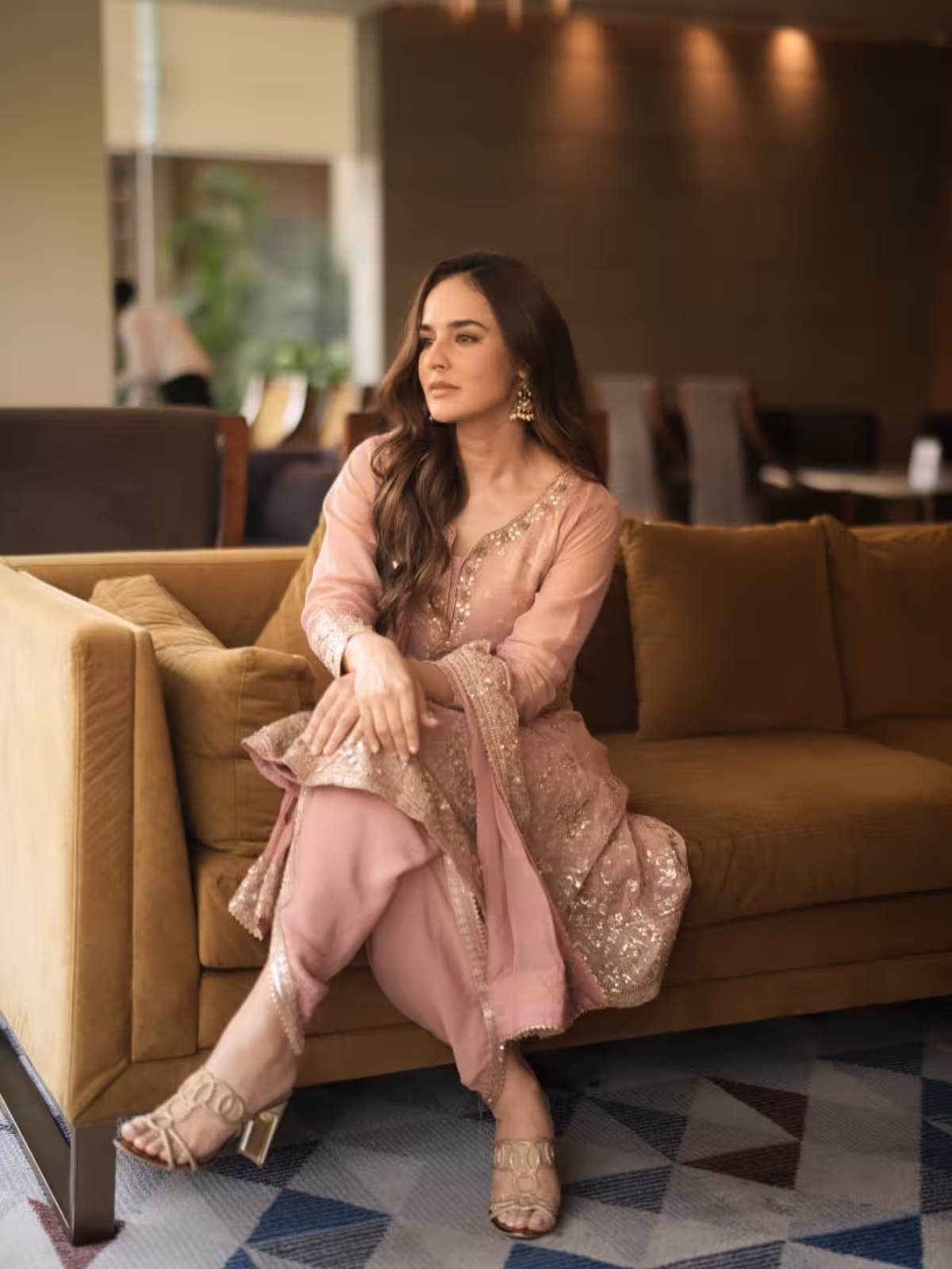 Jombieland Zombie Comedy Launches With Angira Dhar Angira Dhar delivers style and charm, Punjab's first zombie comedy hit on set; raw energy!