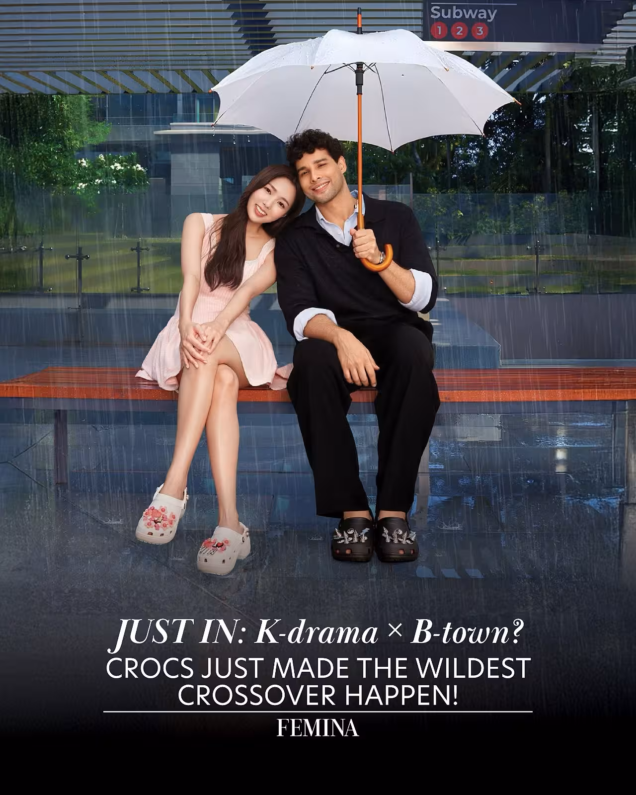 Crocs’ campaign blends K-drama style with Bollywood flair in a quirky rom-com splash on cue.