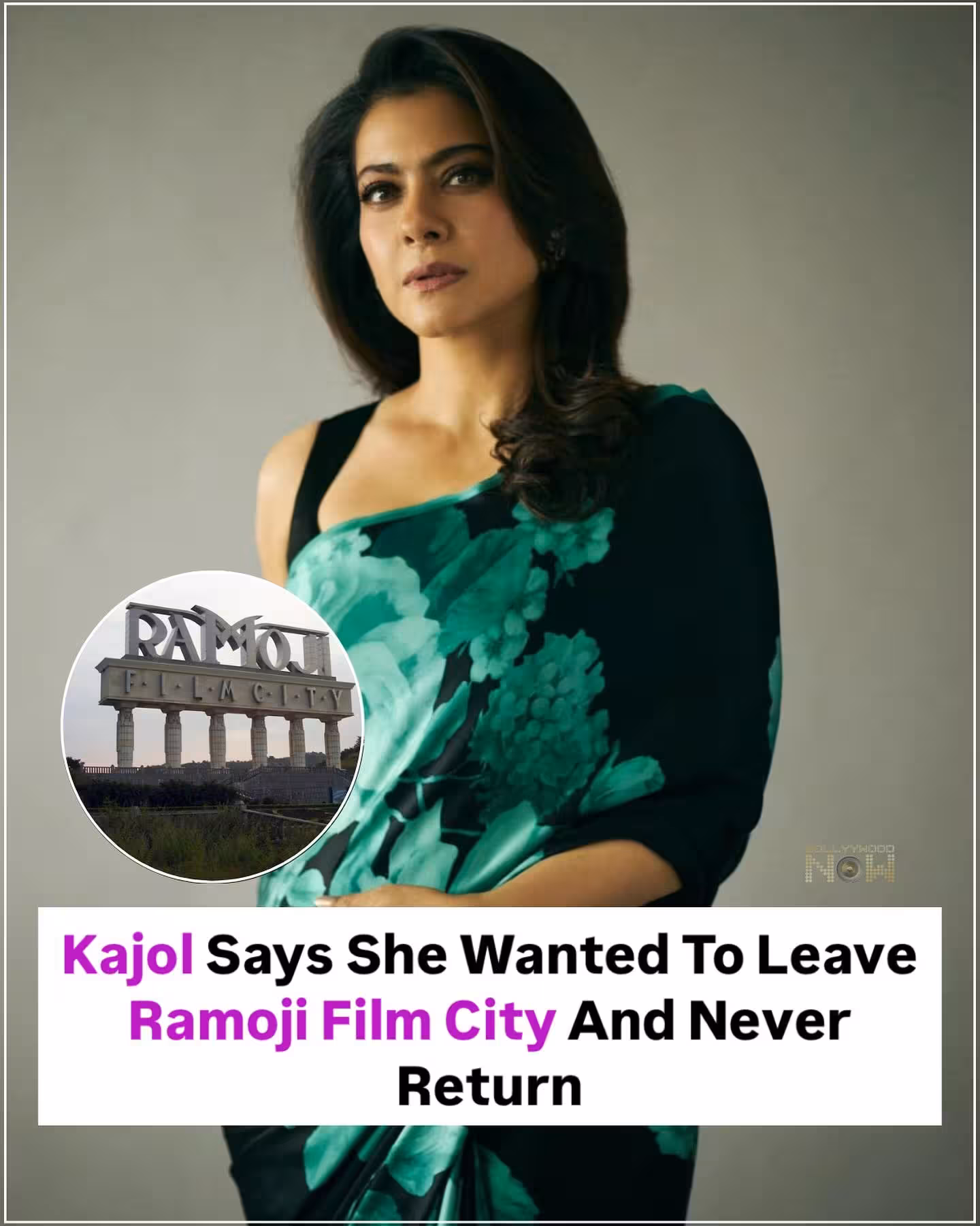 Kajol Reveals Grueling Ramoji Film City Experience Bollywood icon Kajol reveals her, near quitting amid a grueling shoot at Ramoji Film City!