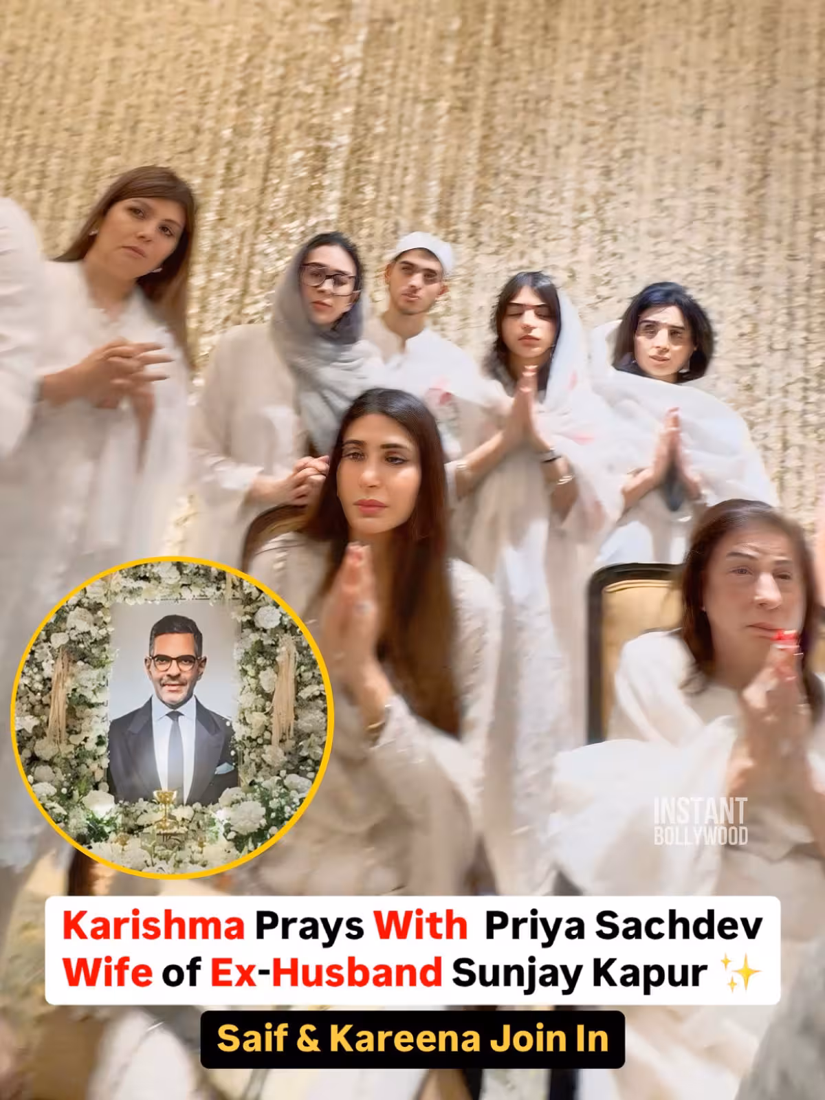 Karishma Kapoor’s Spiritual Encounter With Priya Sachdev An intimate moment highlighting soulful spirituality and bonds beyond past relationships.!