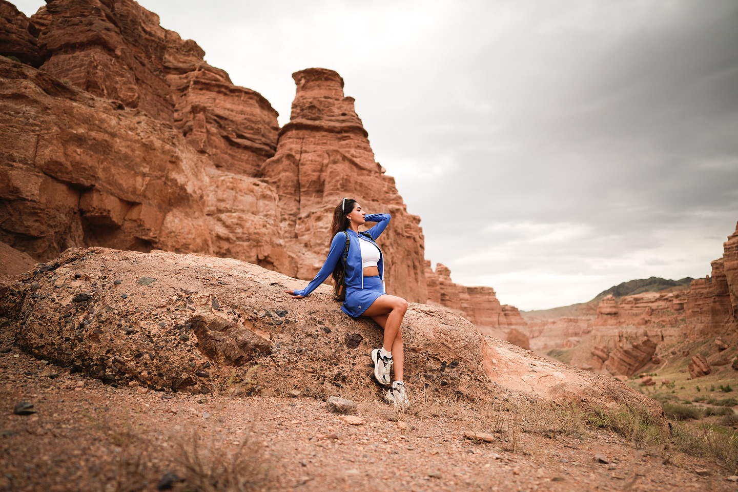 Kazakh Skies Inspire Anushka Sen’s Adventure